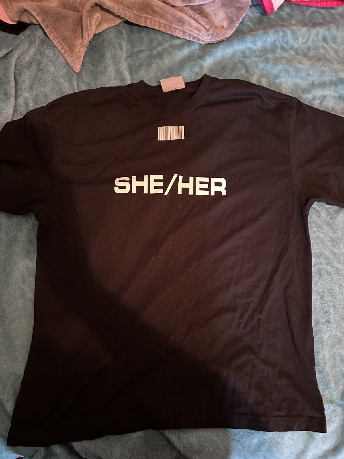 VTMNTS VTMNTS SHE/HER t-shirt Size US L / EU 52-54 / 3 - 1 Thumbnail
