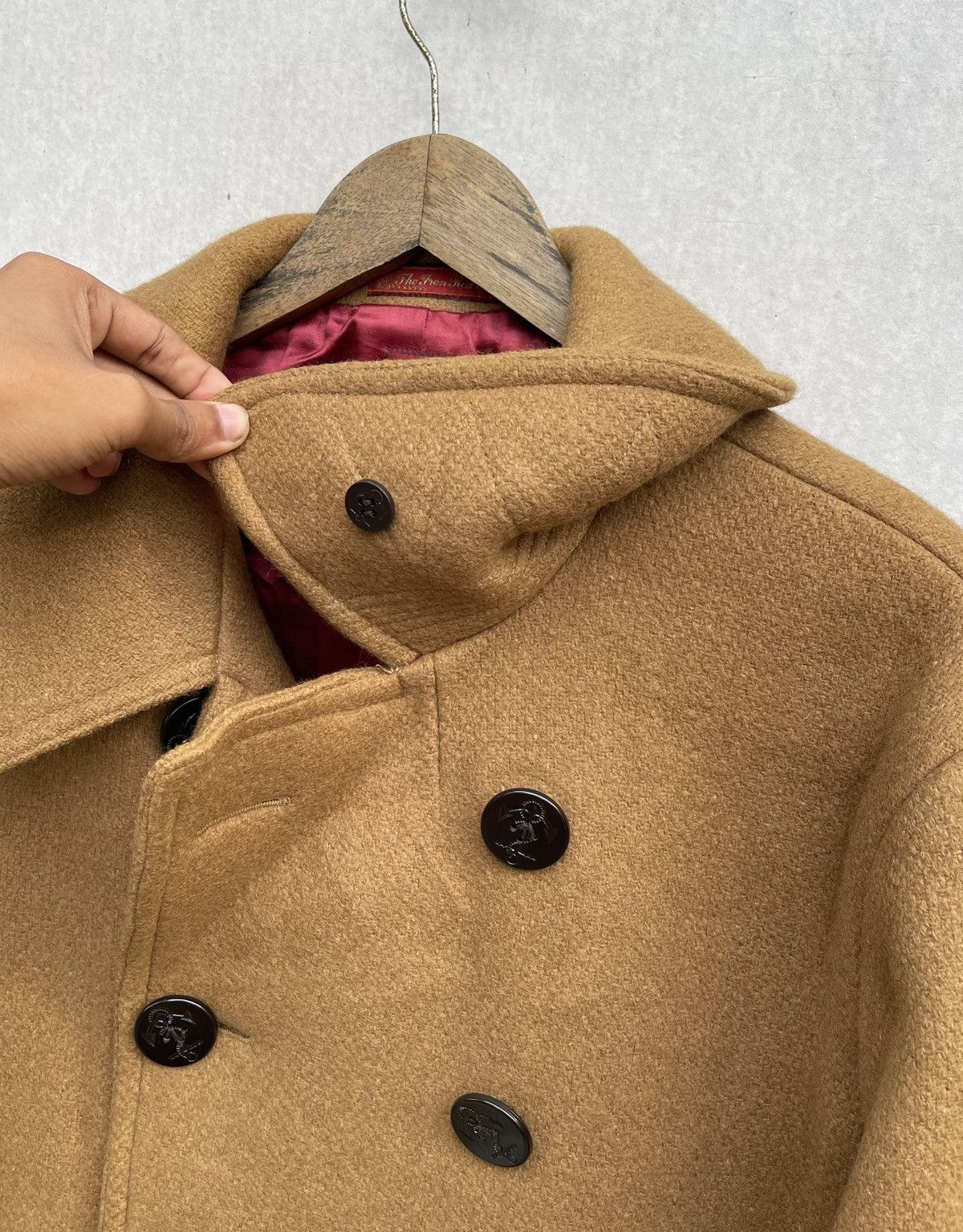 Buzz Rickson's × Indian Motorcycle × Toyo Enterprises 🔥Vtg Indian by Toyo Enterprise WW2 Naval Clothing Pea Coat Size US L / EU 52-54 / 3 - 9 Thumbnail