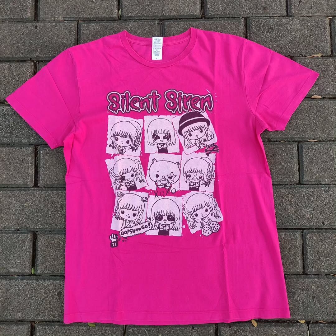 Band Tees Silent Siren Japan Band Tour 2014 Size US L / EU 52-54 / 3 - 1 Thumbnail