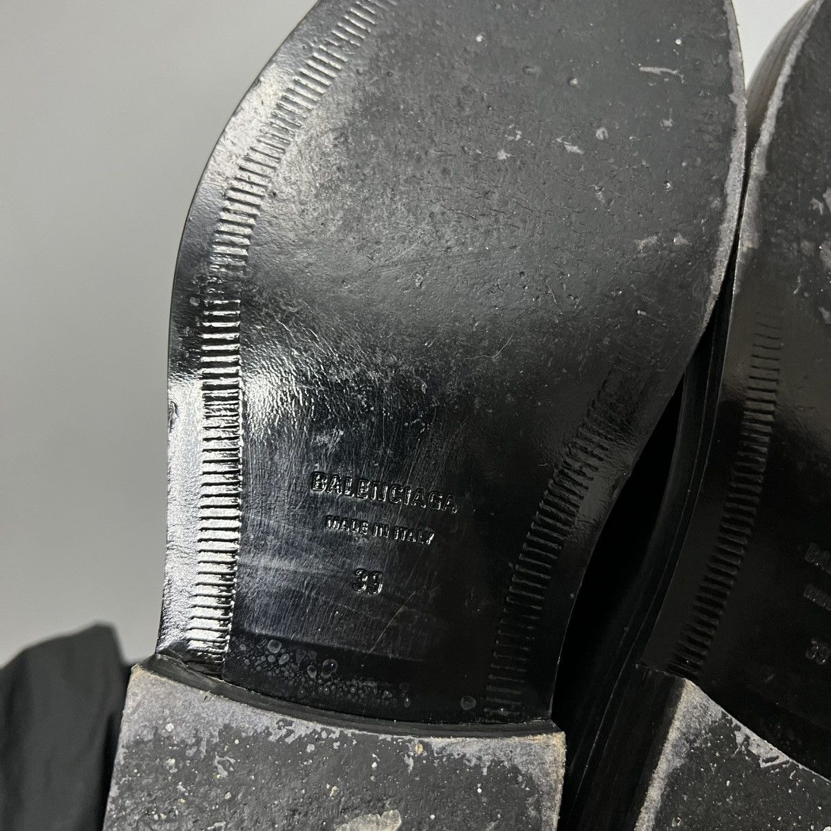 Balenciaga Balenciaga Spike Accents Leather Chelsea Boots Black men's Size US 6.5 / EU 39-40 - 15 Thumbnail