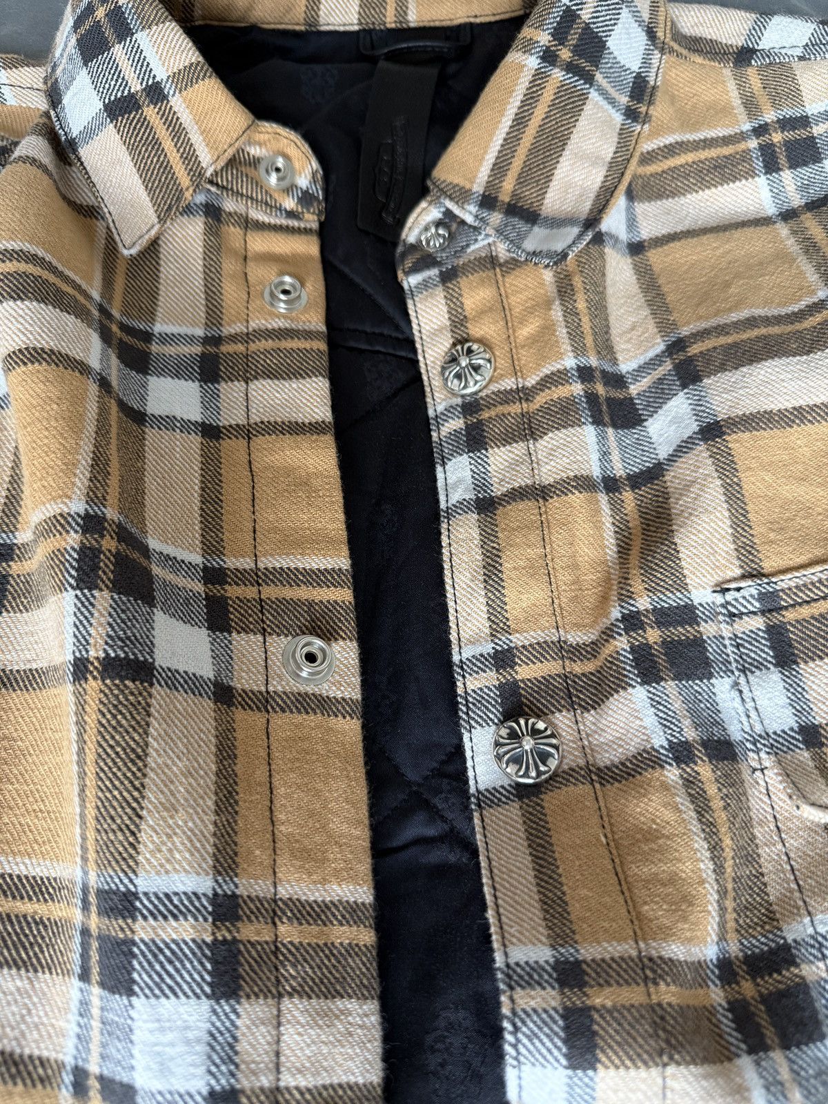 Chrome Hearts Chrome Hearts Flannel Work’N shirt Size US L / EU 52-54 / 3 - 14 Thumbnail