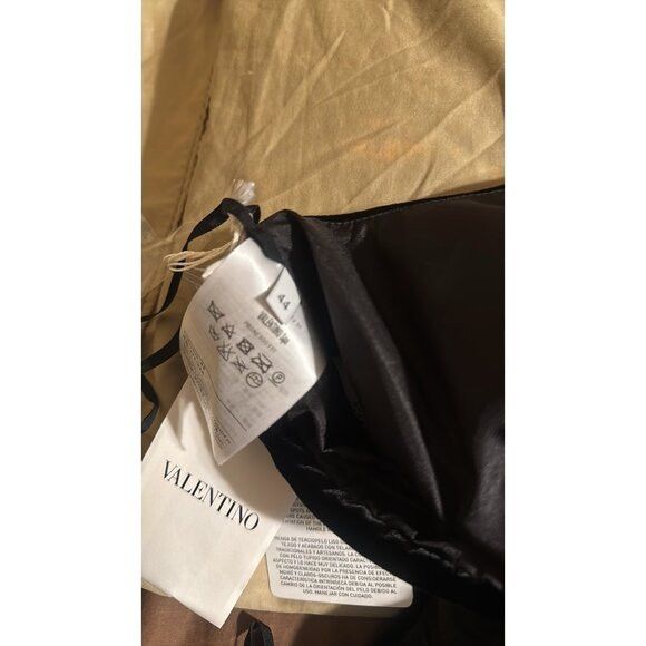 Gianni Valentino Valentino Velvet Halter Crop Top Black Size 10 Size M / US 6-8 / IT 42-44 - 7 Thumbnail