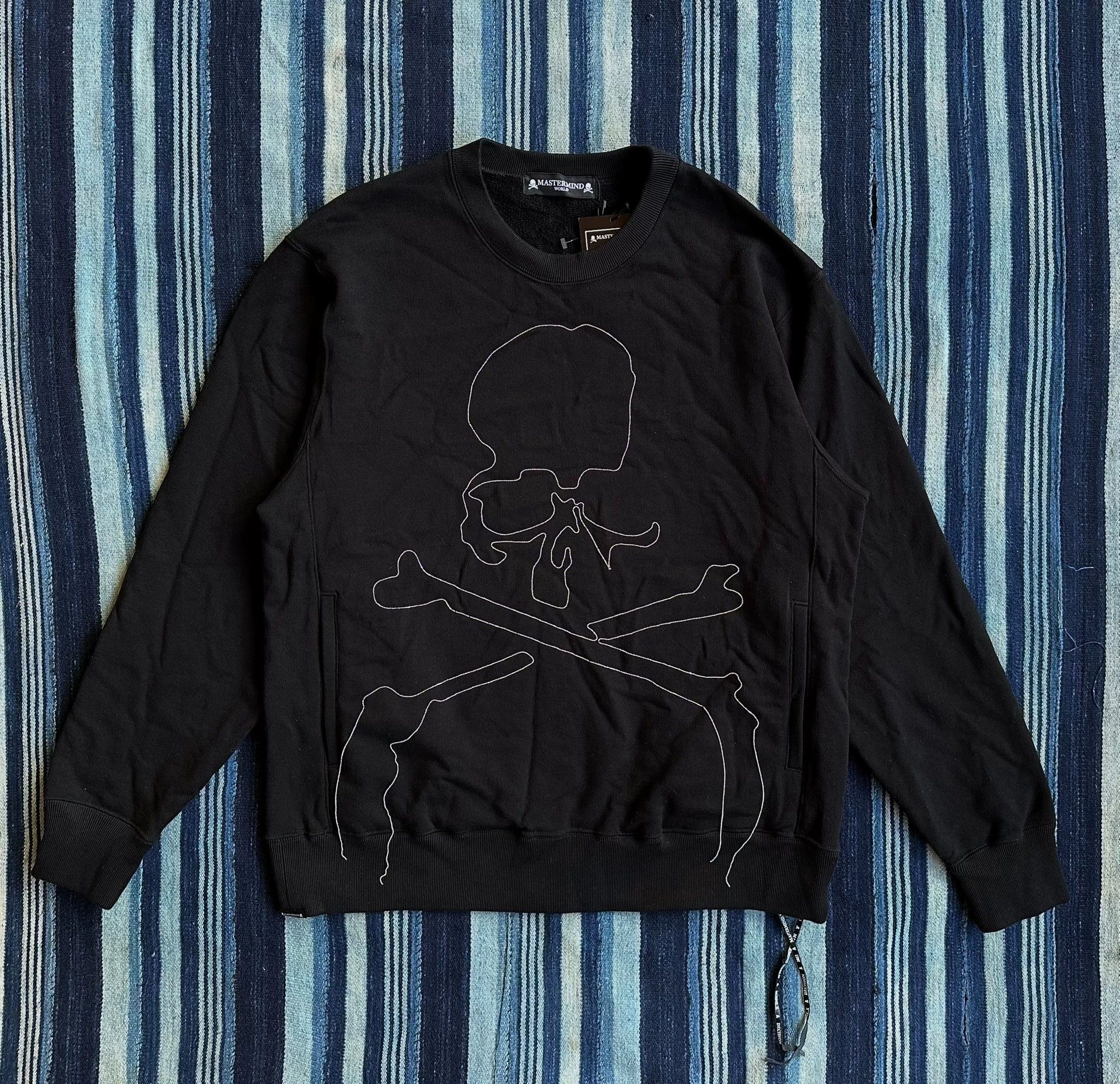 Mastermind Japan MMJ 23SS Chain Beaded Embroidered Crewneck Unisex Size US S / EU 44-46 / 1 - 1 Thumbnail