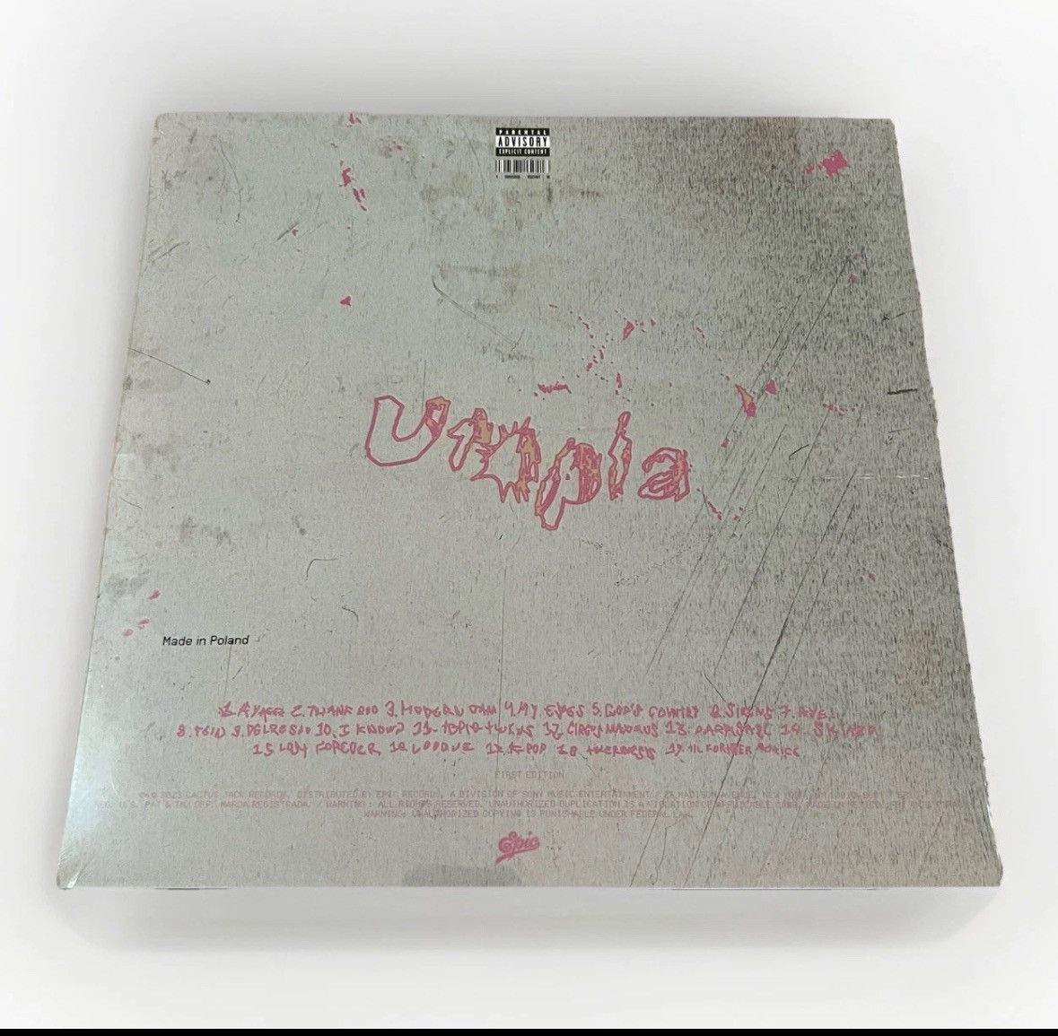 Travis Scott TRAVIS SCOTT UTOPIA 2 DISK VINYL COVER 1 Vinyl Record Size ONE SIZE - 2 Thumbnail