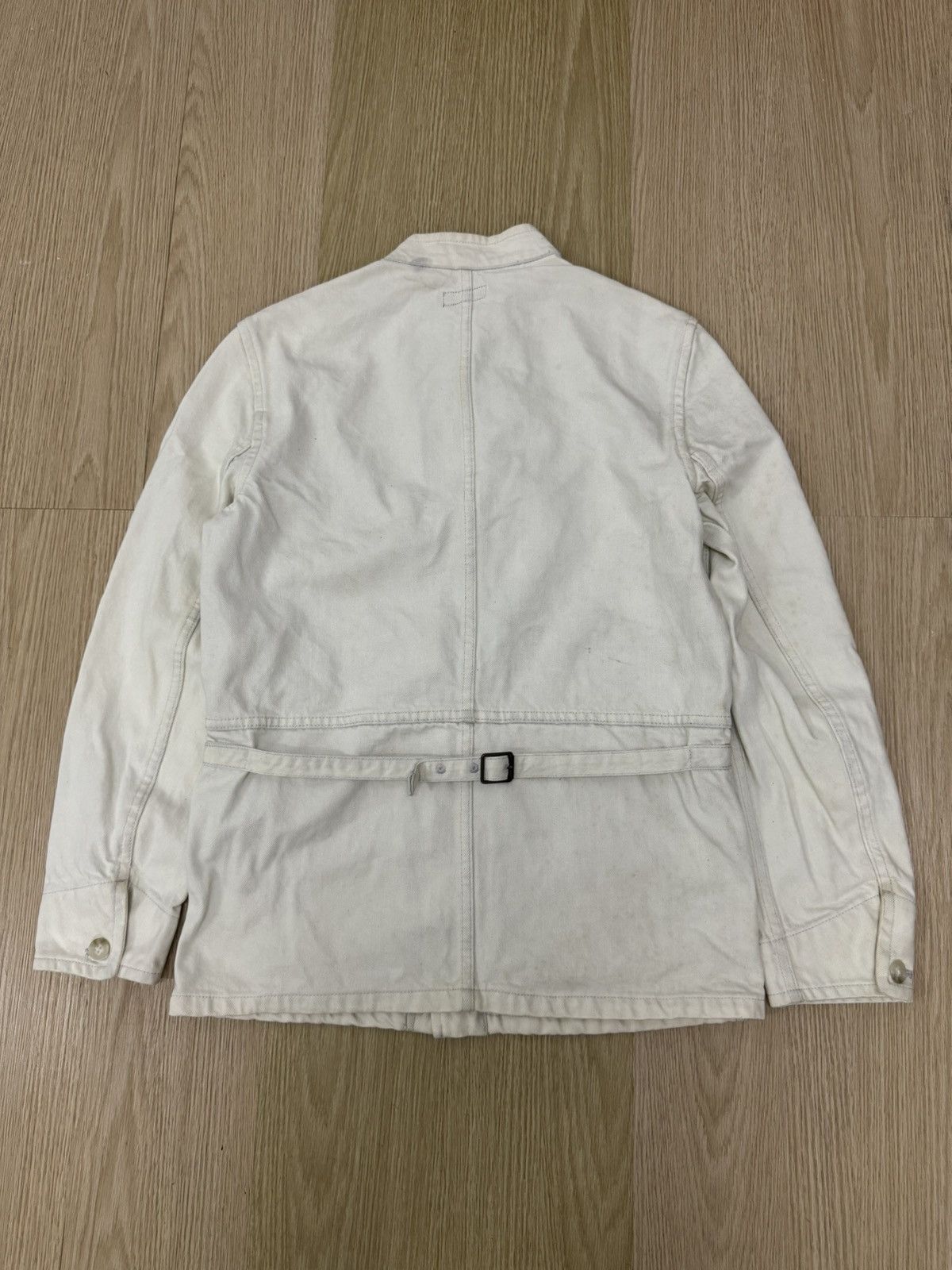 A.P.C. A.P.C white cotton chore jacket Size US XS / EU 42 / 0 - 2 Thumbnail