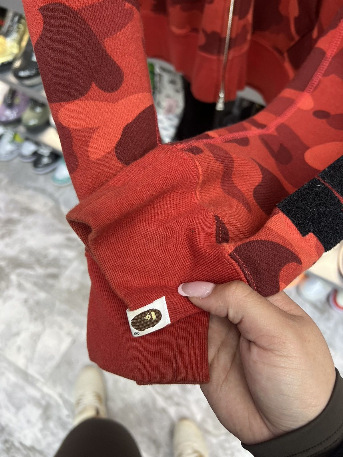 Bape Bape Full Shark Zipper Size US L / EU 52-54 / 3 - 6 Thumbnail
