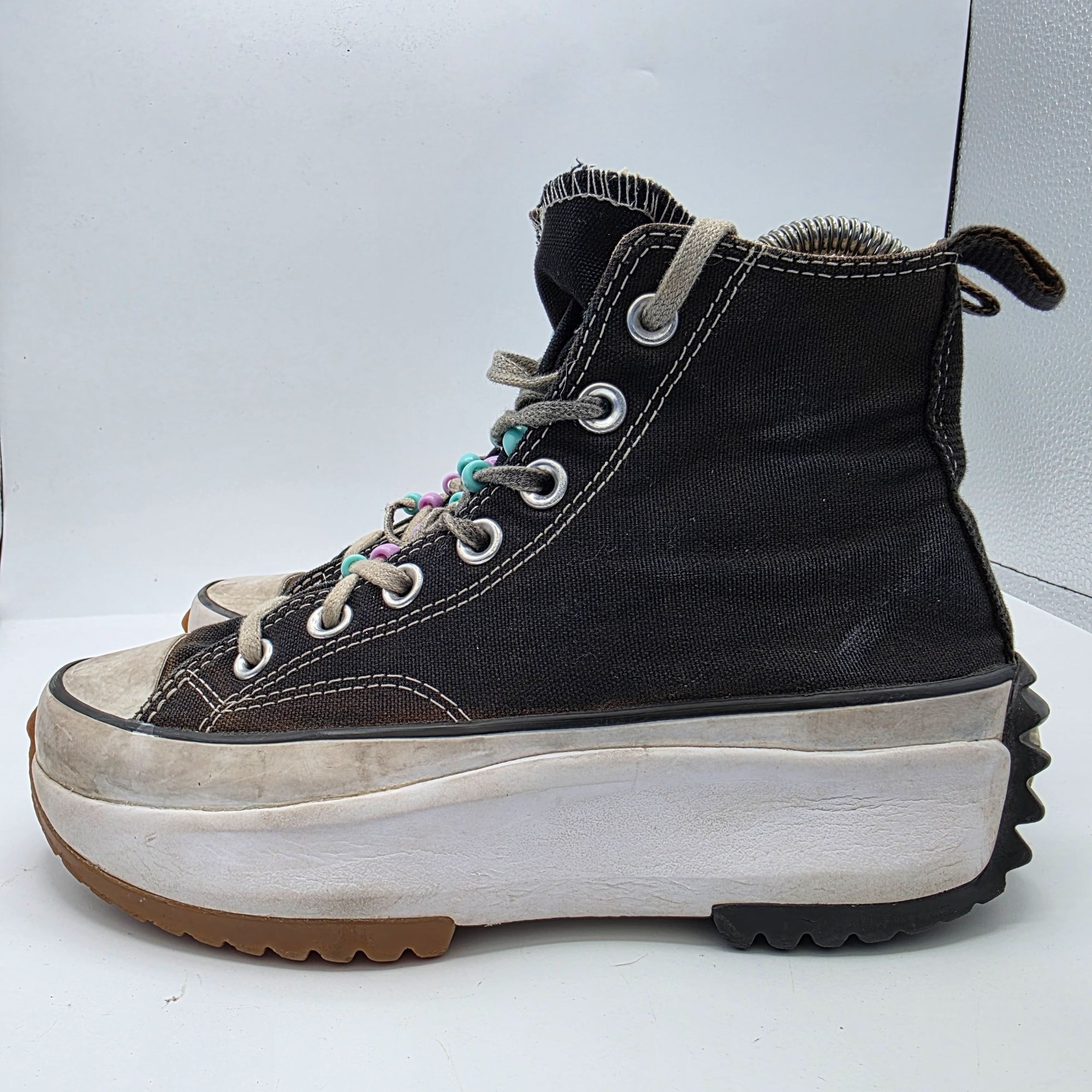 Converse Converse Chuck Taylor Run Star Hike Womens Size 5.5 Black Pl Size US 5.5 / IT 35.5 - 13 Thumbnail
