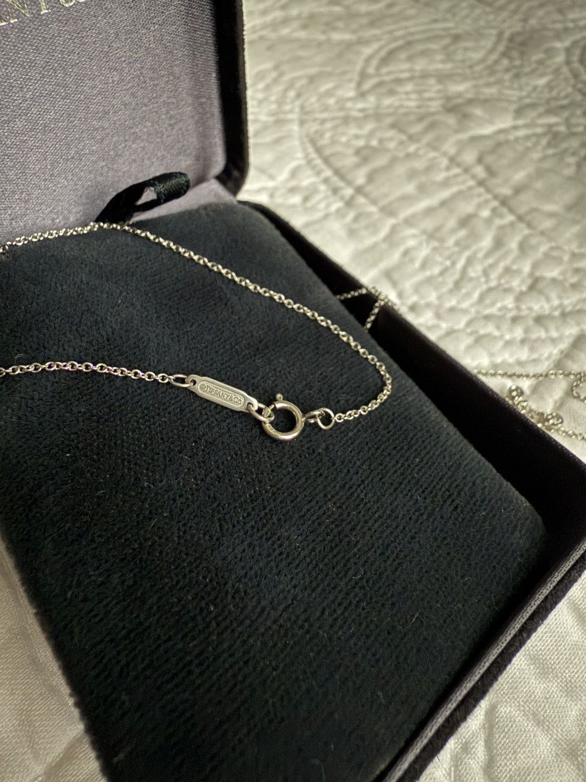 Tiffany & Co. Tiffany & Co Platinum Diamond Necklace Size ONE SIZE - 4 Thumbnail
