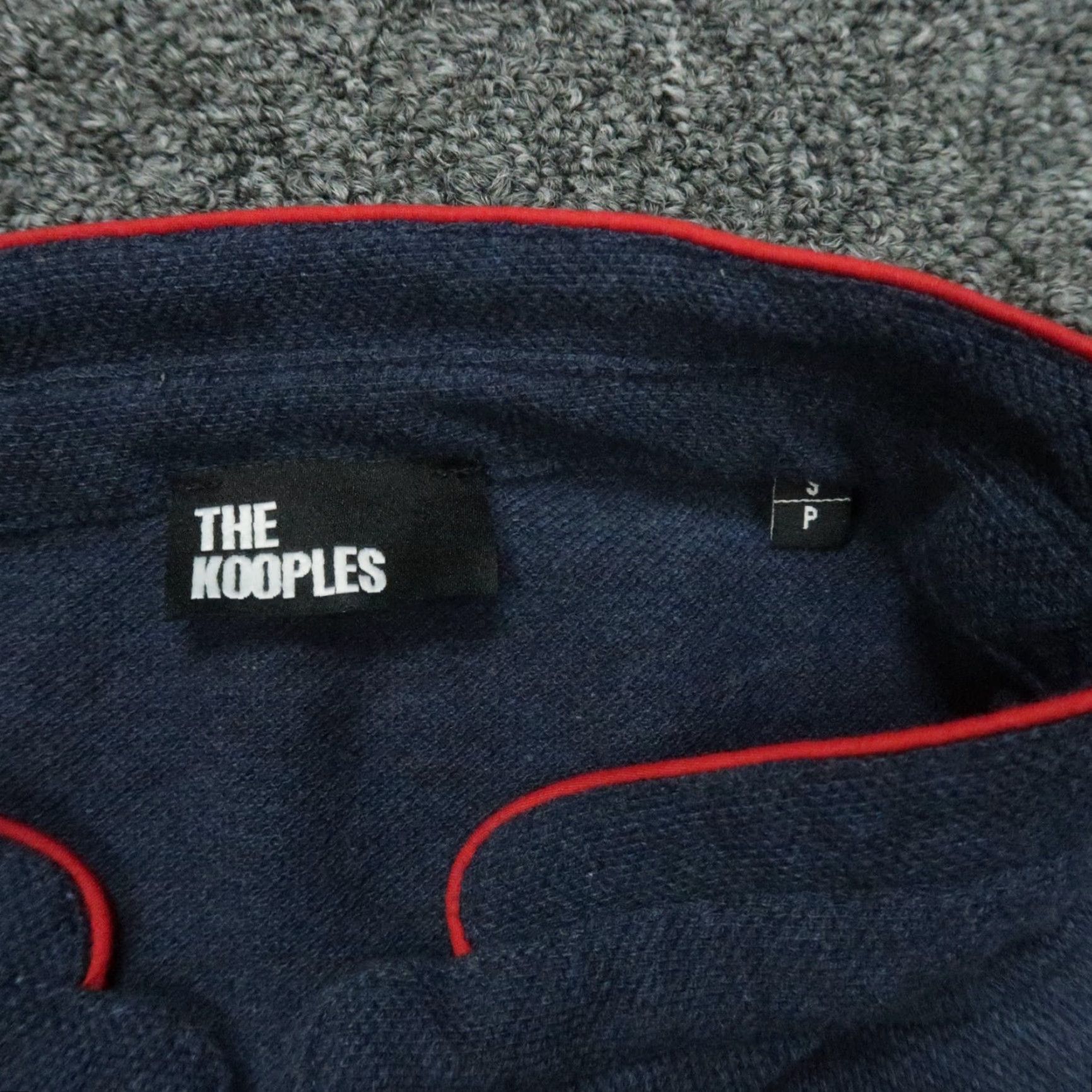 The Kooples The Kooples Blue Long Sleeve Polo Shirt Mens Small Size US S / EU 44-46 / 1 - 3 Thumbnail