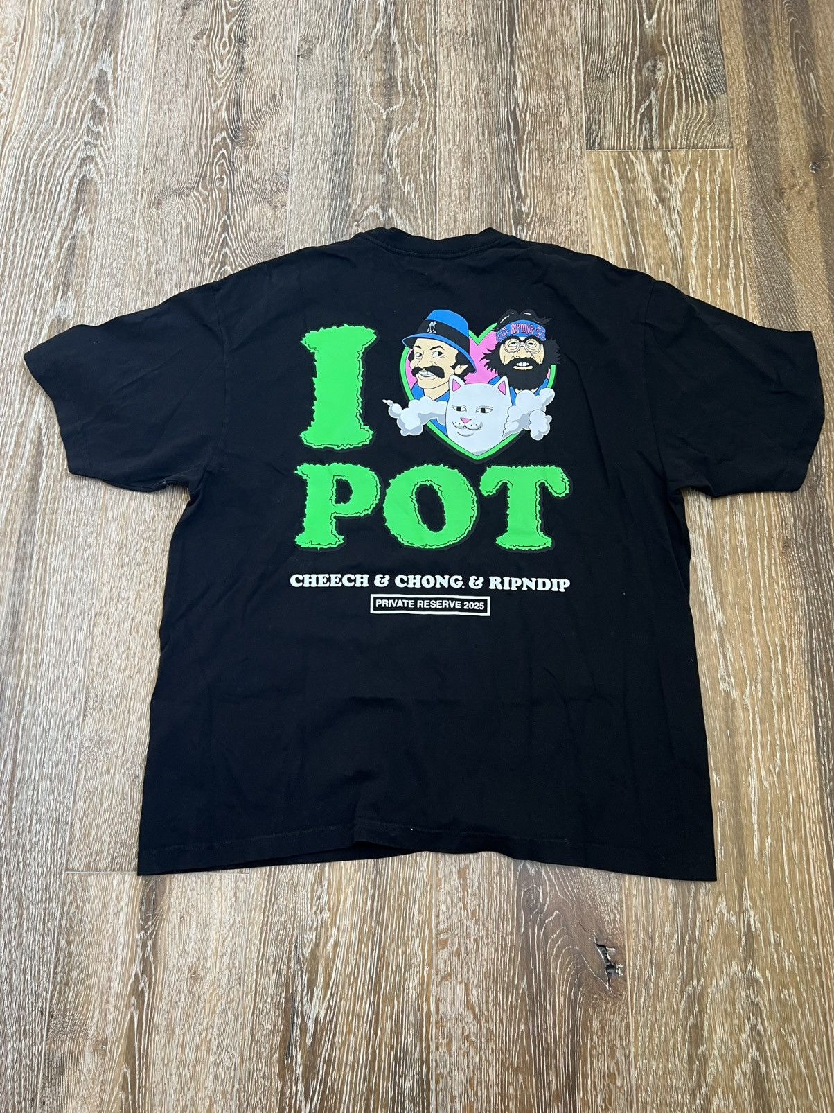 RIPNDIP Rip n dip cheech & chong pot tee Size US XL / EU 56 / 4 - 1 Thumbnail