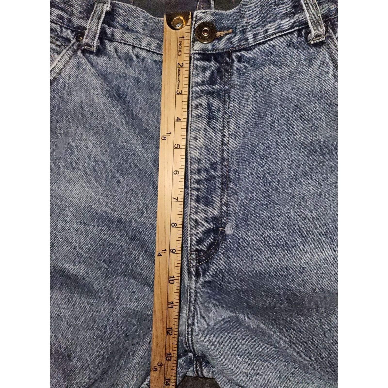 Vintage VINTAGE Cabela's Jeans Men 38x30 Blue Denim Lined High Rise Distressed Regular Rise 90s Outdoors Mens Jeans Size US 38 / EU 54 - 4 Thumbnail