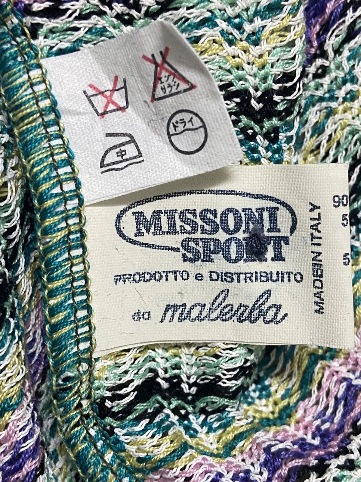 Missoni Missoni Sport Multicolors Cardigan Sweater Size M / US 6-8 / IT 42-44 - 5 Thumbnail