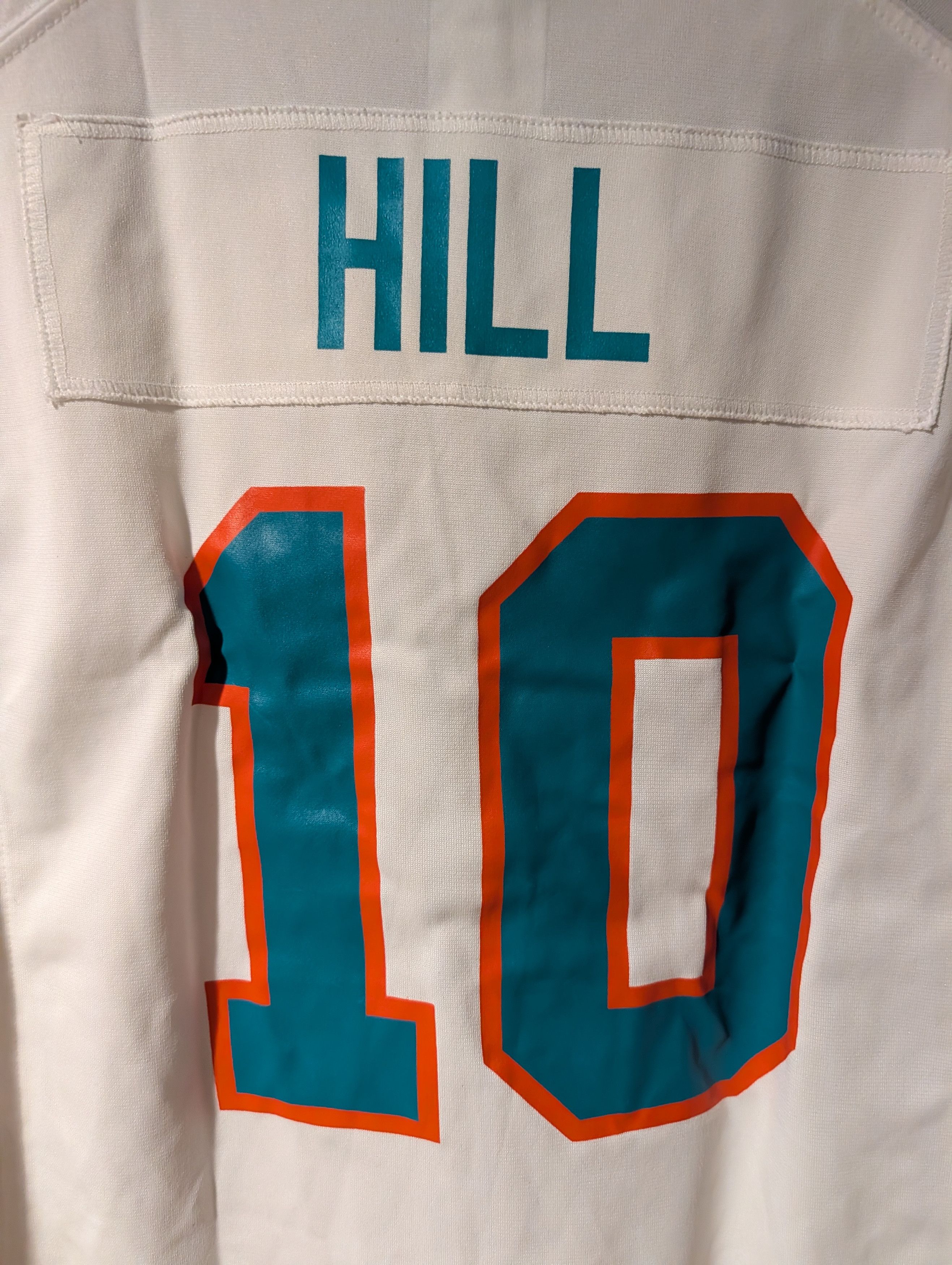 Nike Nike Miami Dolphins Hill #10 NFL Jersey Women’s Size L Size L / US 10 / IT 46 - 12 Thumbnail