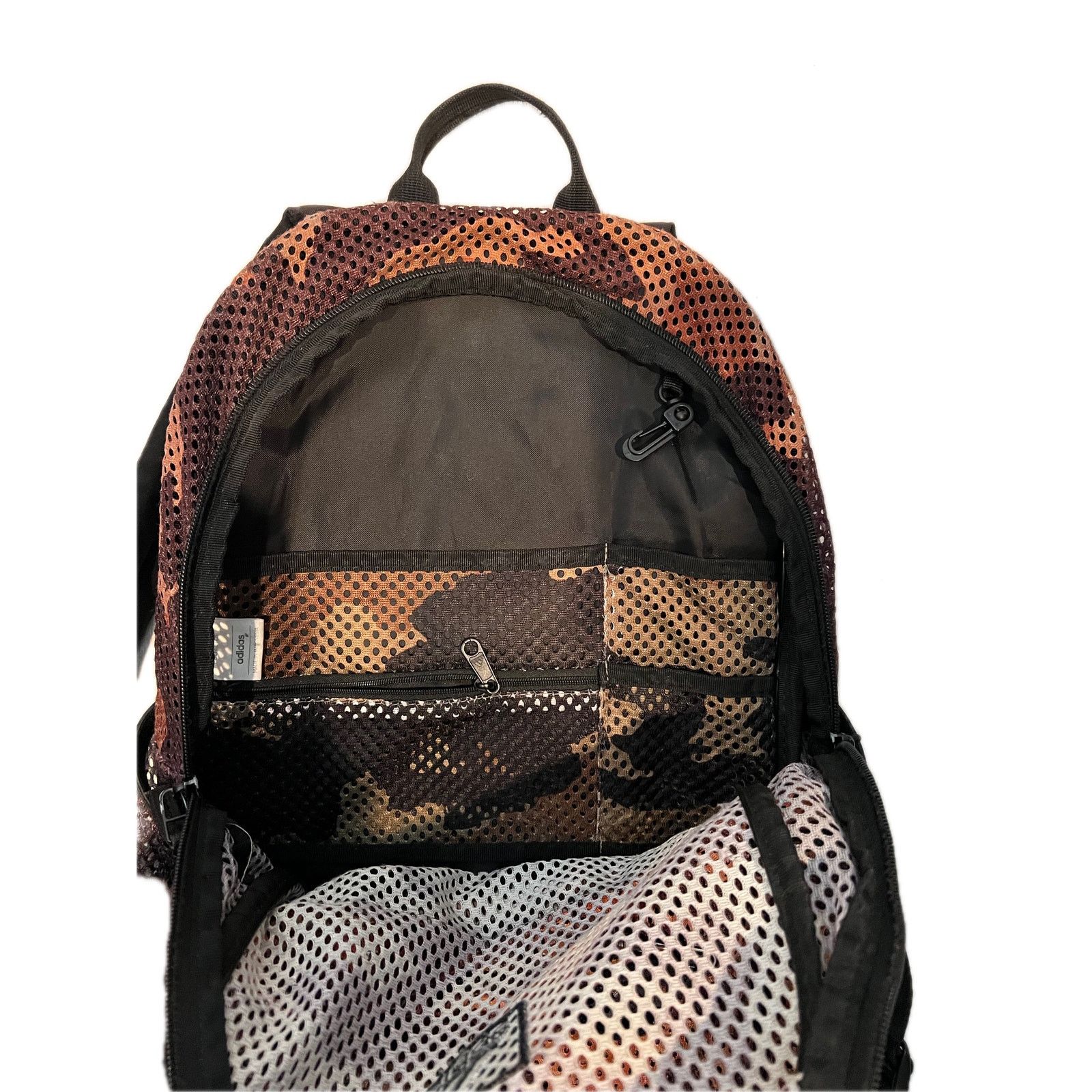 Adidas adidas Hermosa II Mesh Backpack Camo Size ONE SIZE - 3 Thumbnail