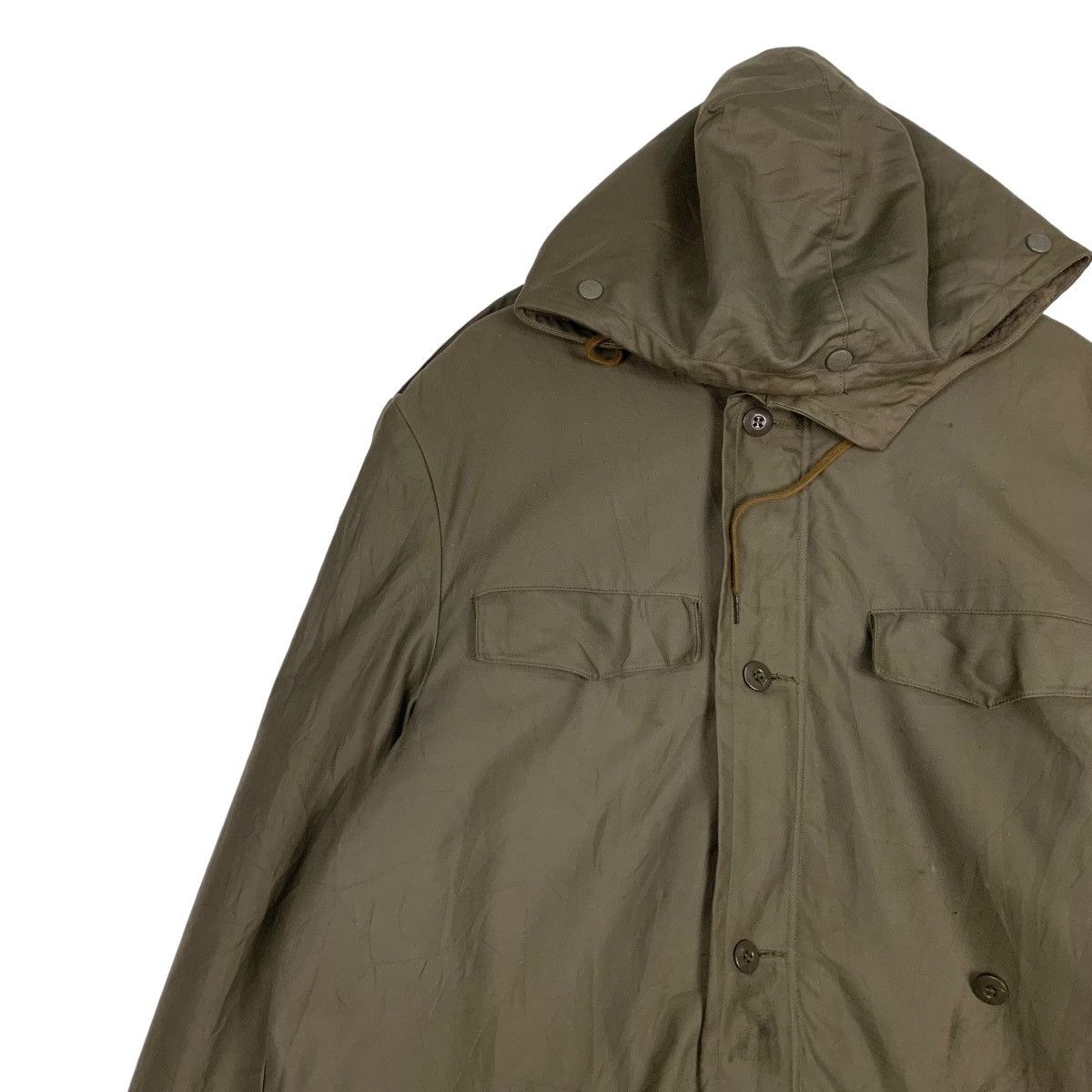 Vintage 88's SCHWARZ PASSAU German Army Fleece Lined Parka #1004-C45 Size US L / EU 52-54 / 3 - 6 Thumbnail