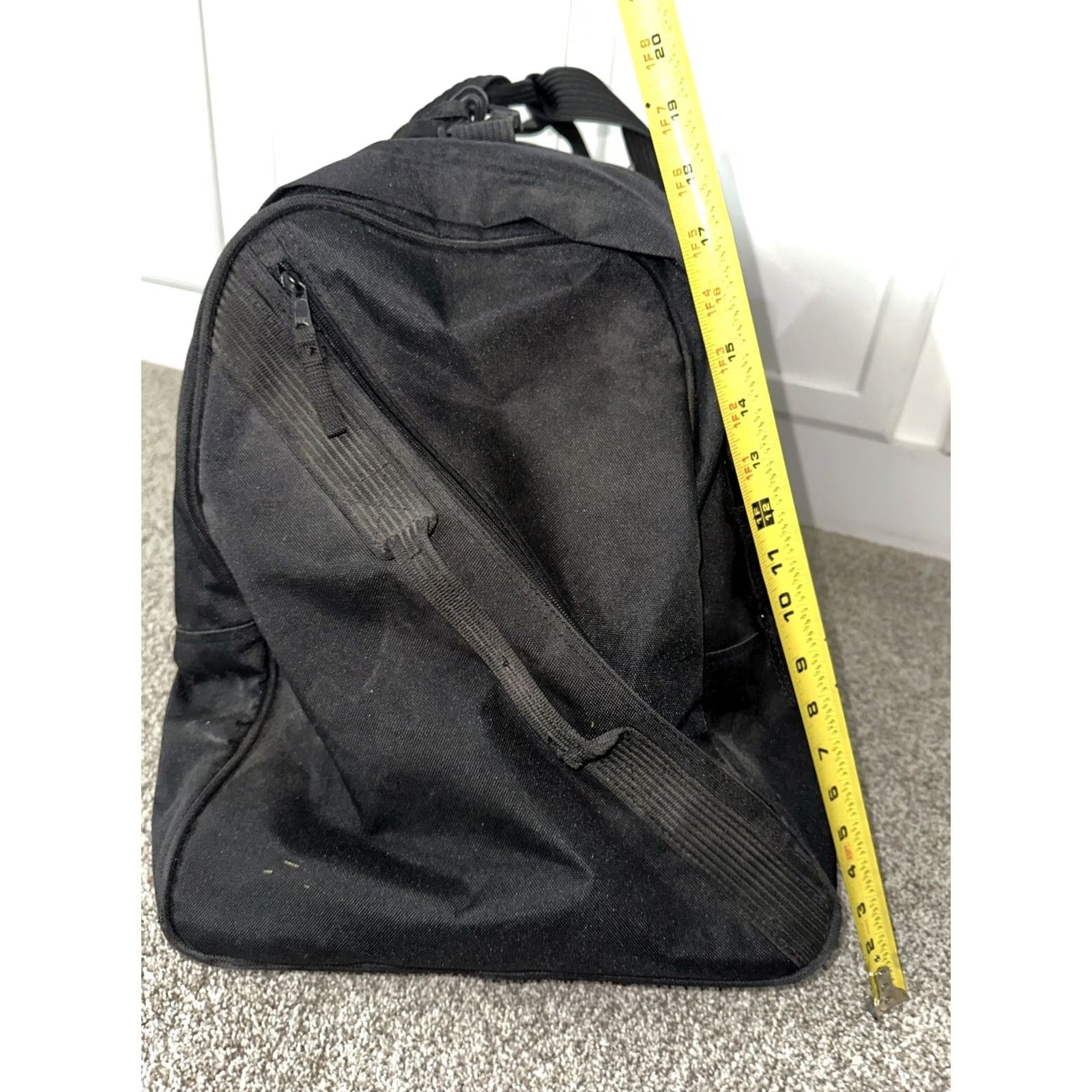 Vintage Pike Sport Bag Mens Large Black VTG Duffle With Removable Backpack Size ONE SIZE - 5 Thumbnail