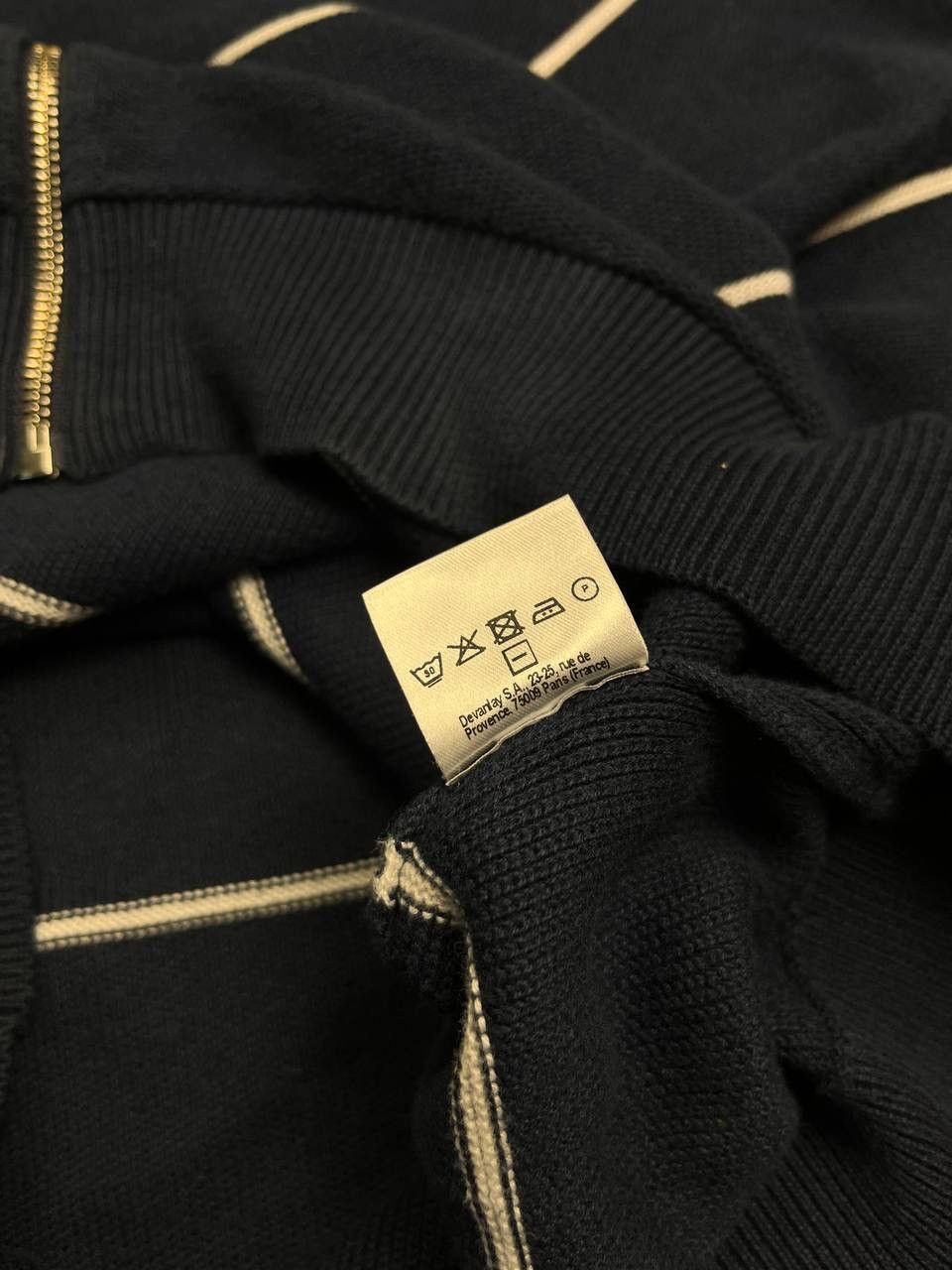 Lacoste × Vintage VINTAGE LACOSTE KNIT WOOL ZIP SWEATER Y2K Size US XL / EU 56 / 4 - 7 Thumbnail