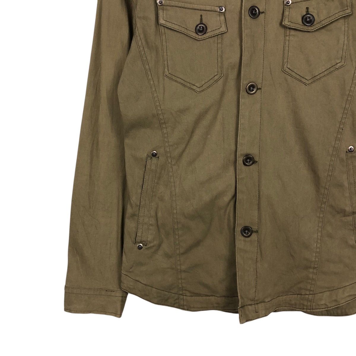 Hysteric Glamour 📌Vintage Biker Jacket Military In The Attic Cargo Pocket Size US L / EU 52-54 / 3 - 5 Thumbnail