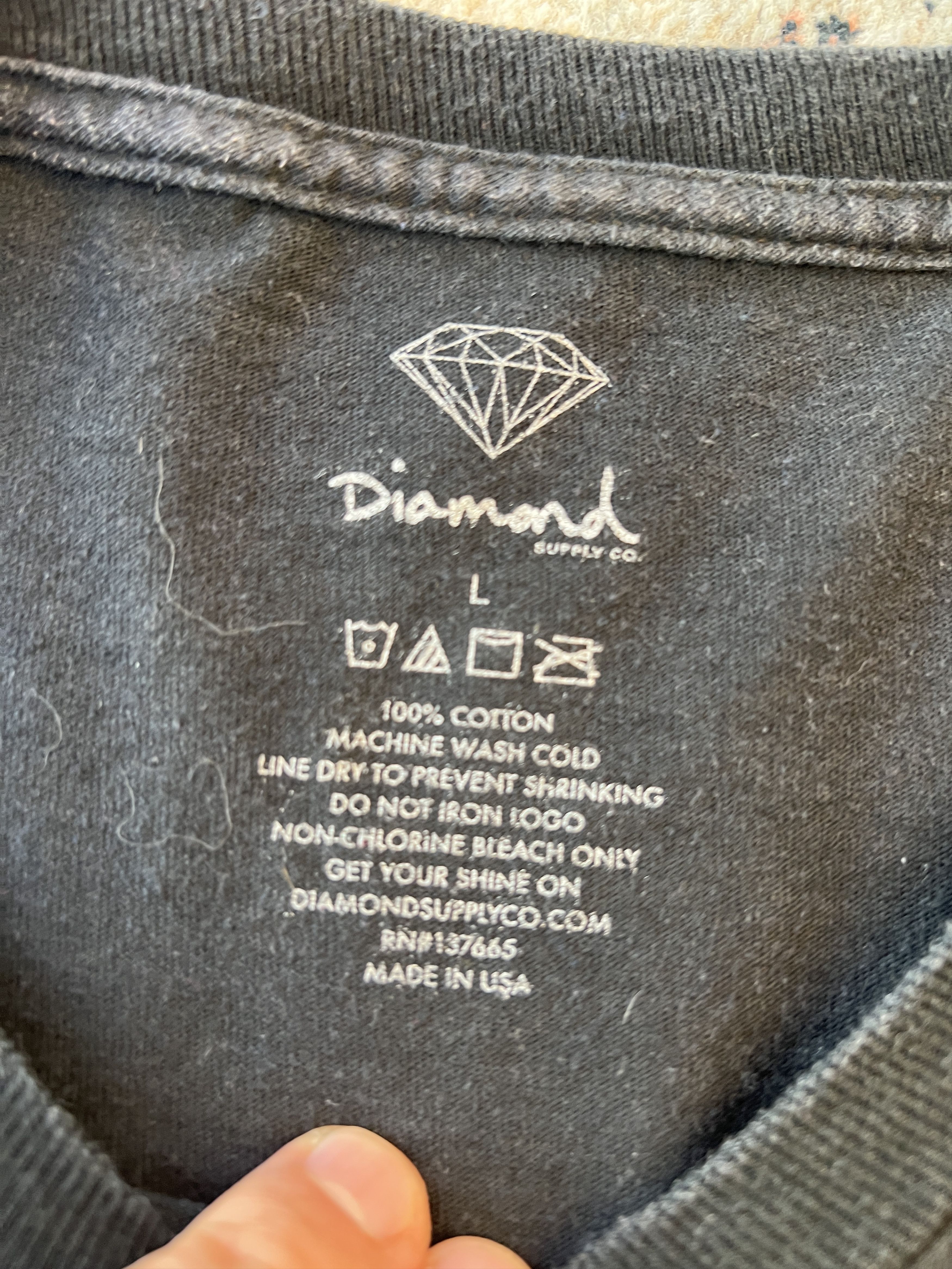 Diamond Supply Co. Diamond Supply Co Made In USA Tee Size US L / EU 52-54 / 3 - 3 Thumbnail