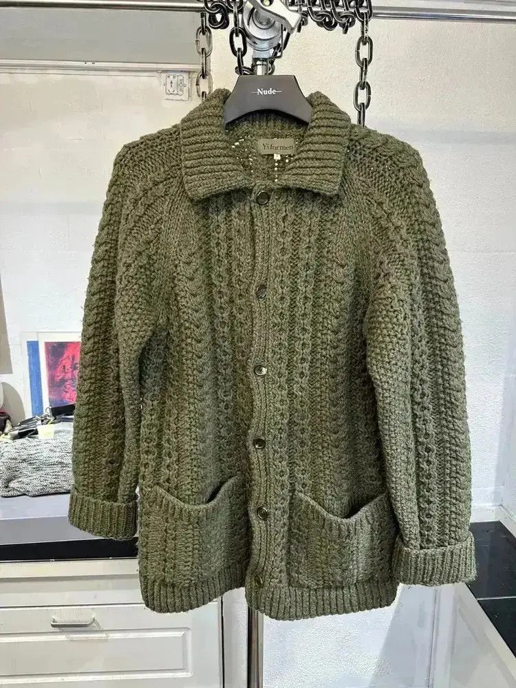 Yohji Yamamoto Yohji Yamamoto Y’s for men knitwear jacket Size US L / EU 52-54 / 3 - 1 Thumbnail