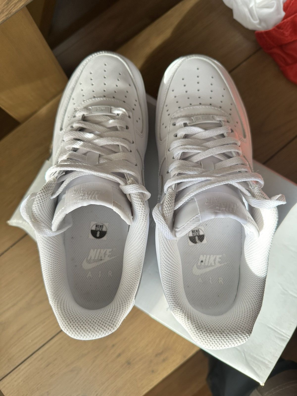 Nike Nike Air Force 1 white/gum Size US 8 / EU 41 - 7 Thumbnail