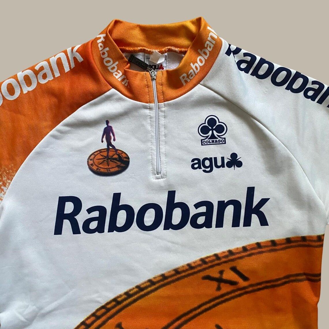 Other Vintage Rabobank team Cycling Jersey 1999 UCI World Cup Size US S / EU 44-46 / 1 - 3 Thumbnail