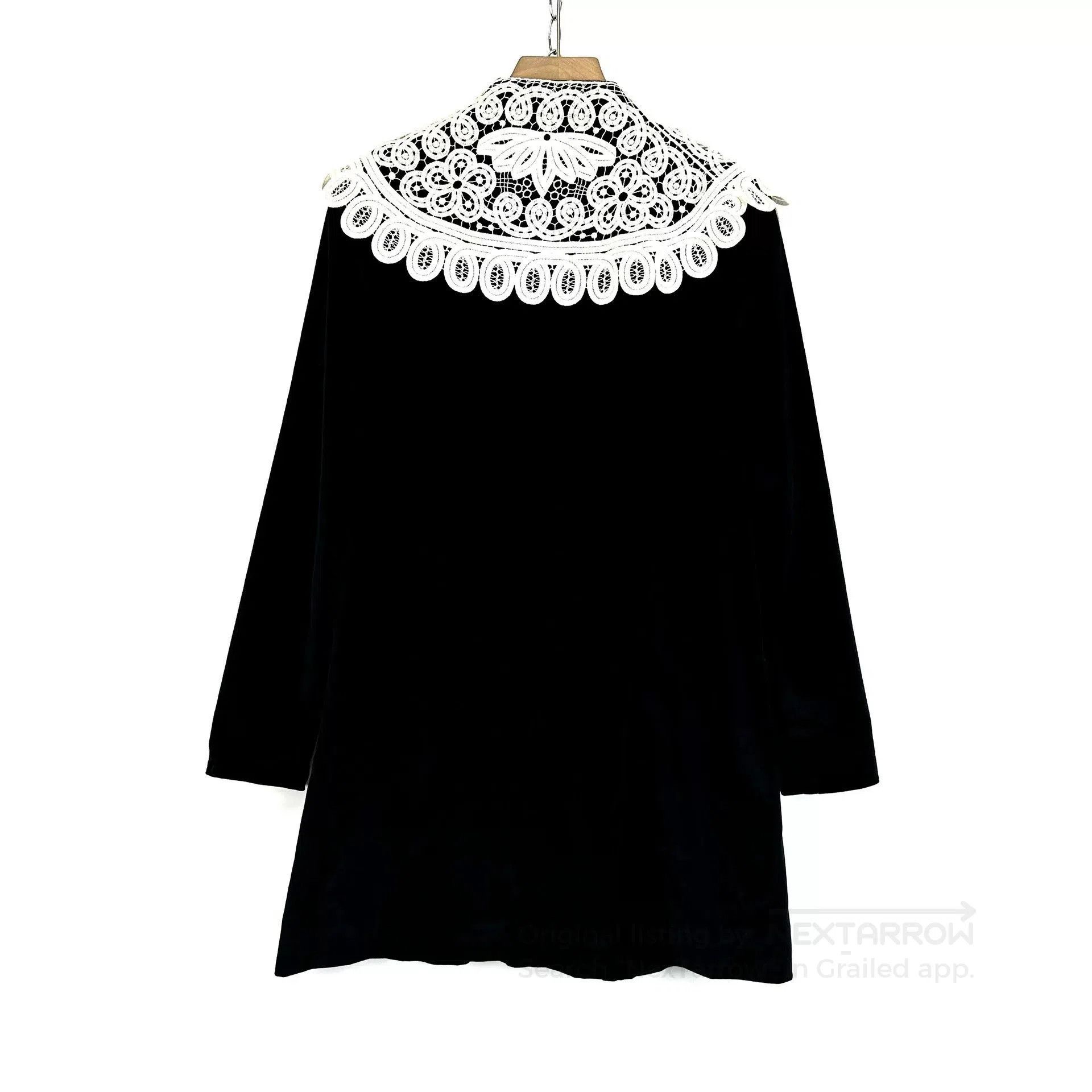 Dolce & Gabbana Dolce&Gabbana Rhinestone Buckle Velvet Dress. Size S / US 4 / IT 40 - 2 Thumbnail