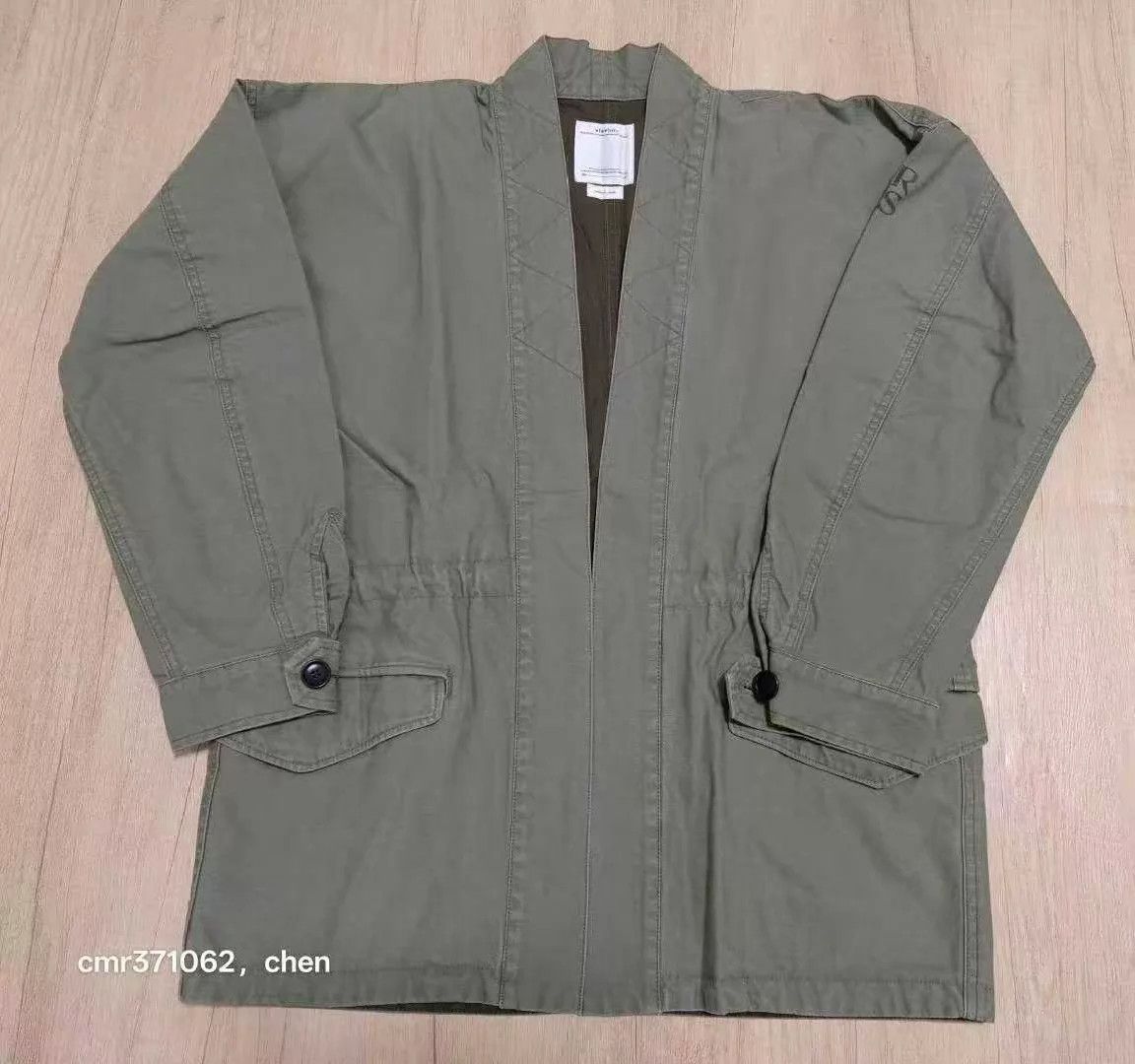 Visvim visvim 19aw sanjuro benny jkt brown/olive 3 military duster Size US L / EU 52-54 / 3 - 5 Thumbnail
