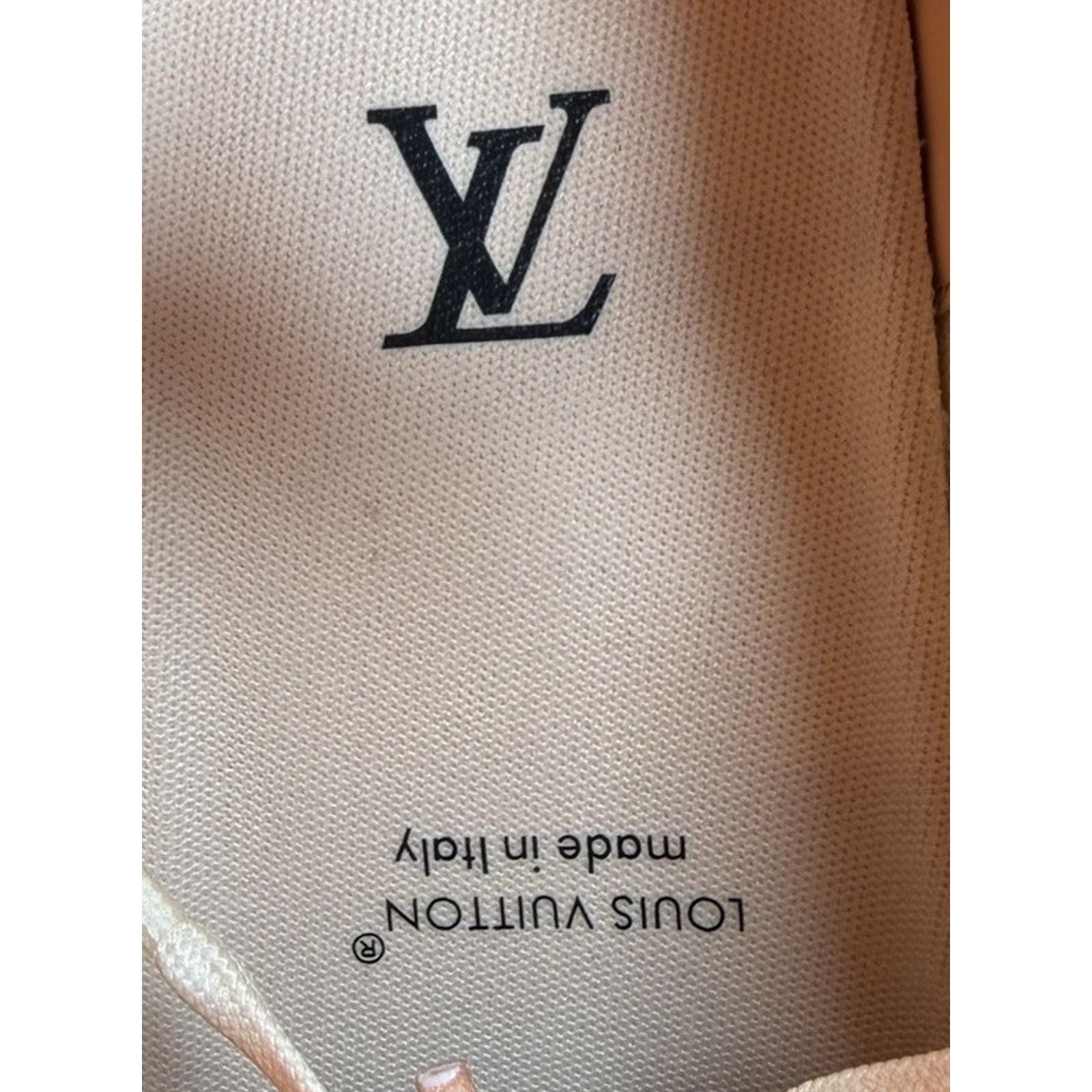 Louis Vuitton Size 6.5LV/7.5US - Louis Vuitton Denim Trainers WORN 1X! Size US 7.5 / EU 40-41 - 11 Thumbnail