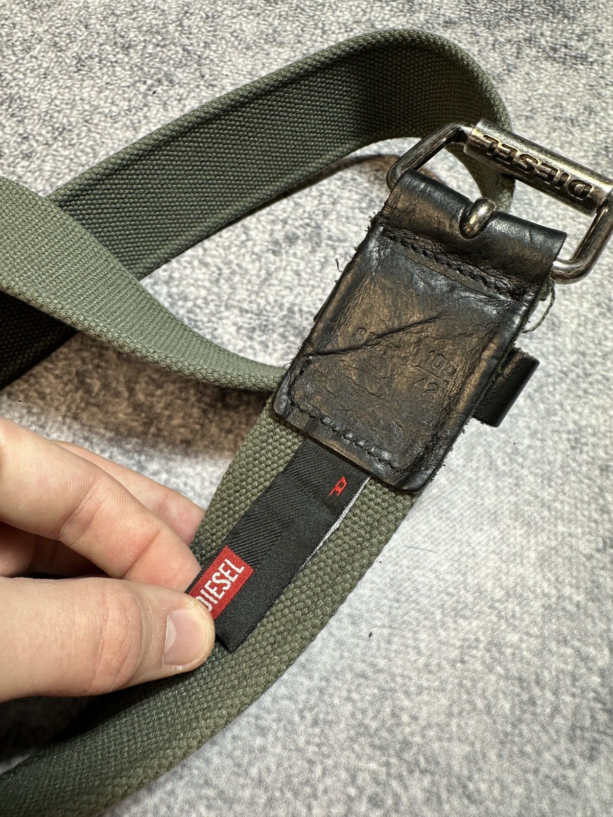 Diesel × Vintage Y2K Vintage Diesel Logo Belts Leather Streetwear Style USA Size ONE SIZE - 3 Thumbnail