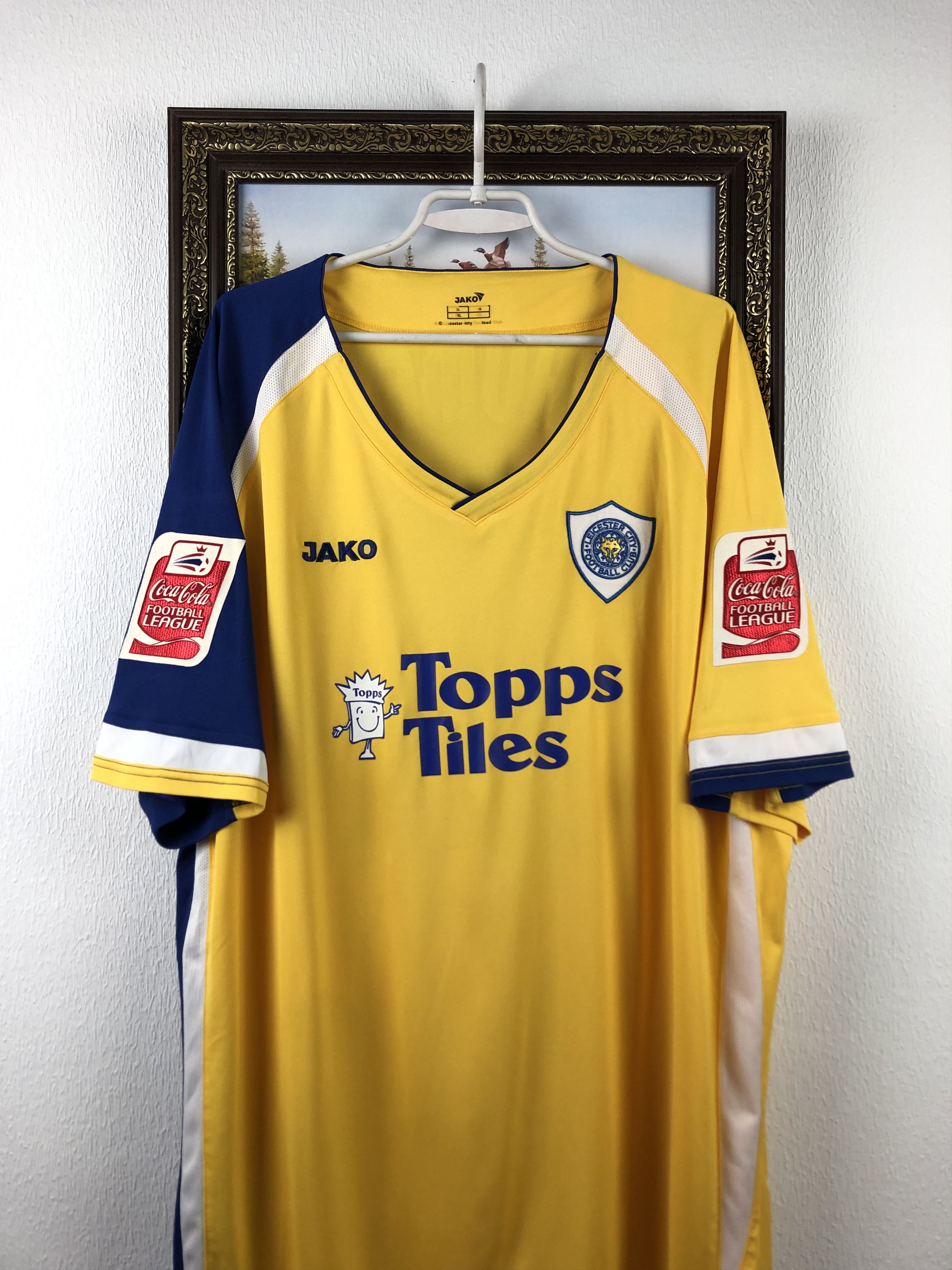 Other Leicester City shirt Soccer Hume Jersey Player Issue 3XL Size US XXL / EU 58 / 5 - 4 Thumbnail