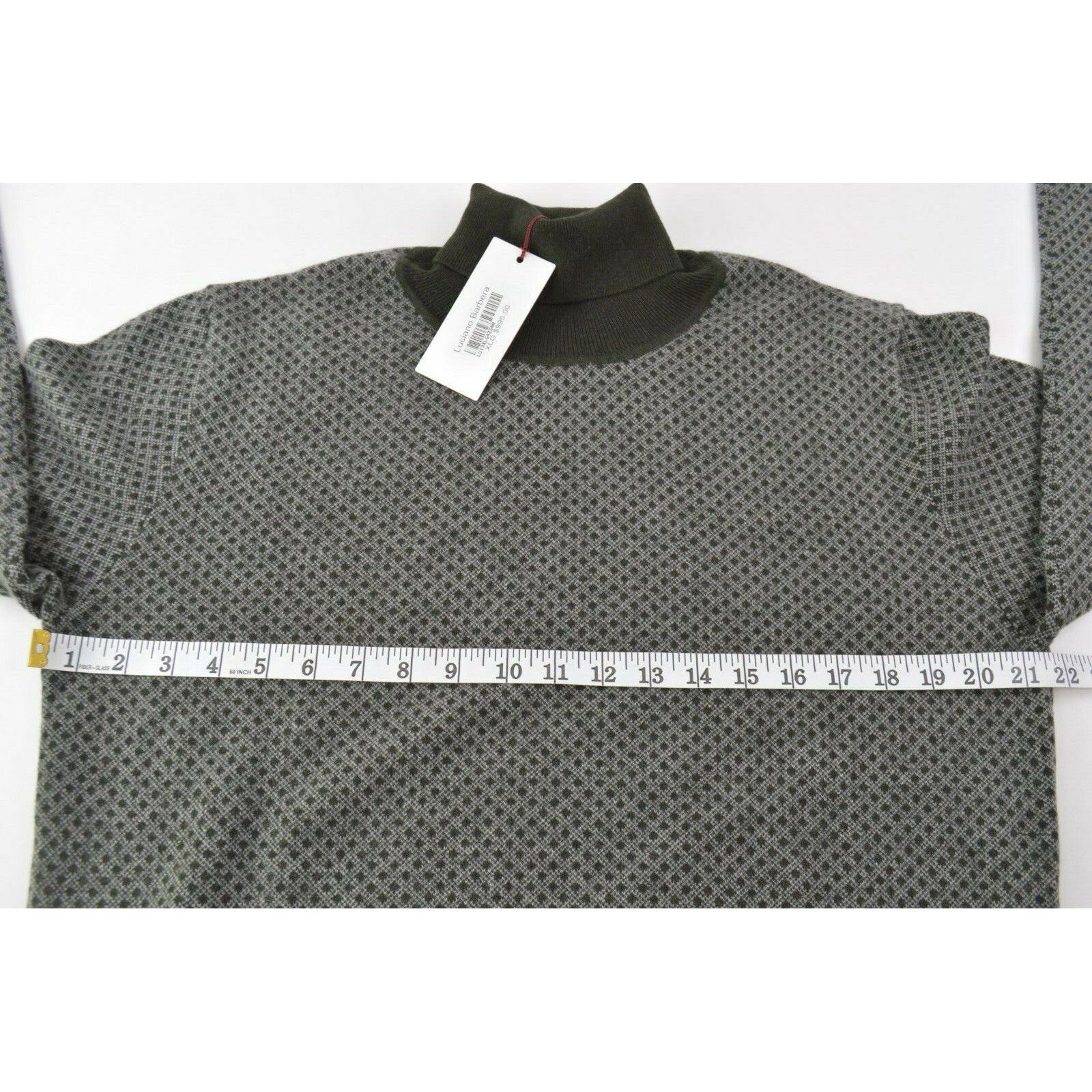 Luciano Barbera Luciano Barbera Sweater Size US XL in Green Size US XL / EU 56 / 4 - 5 Thumbnail