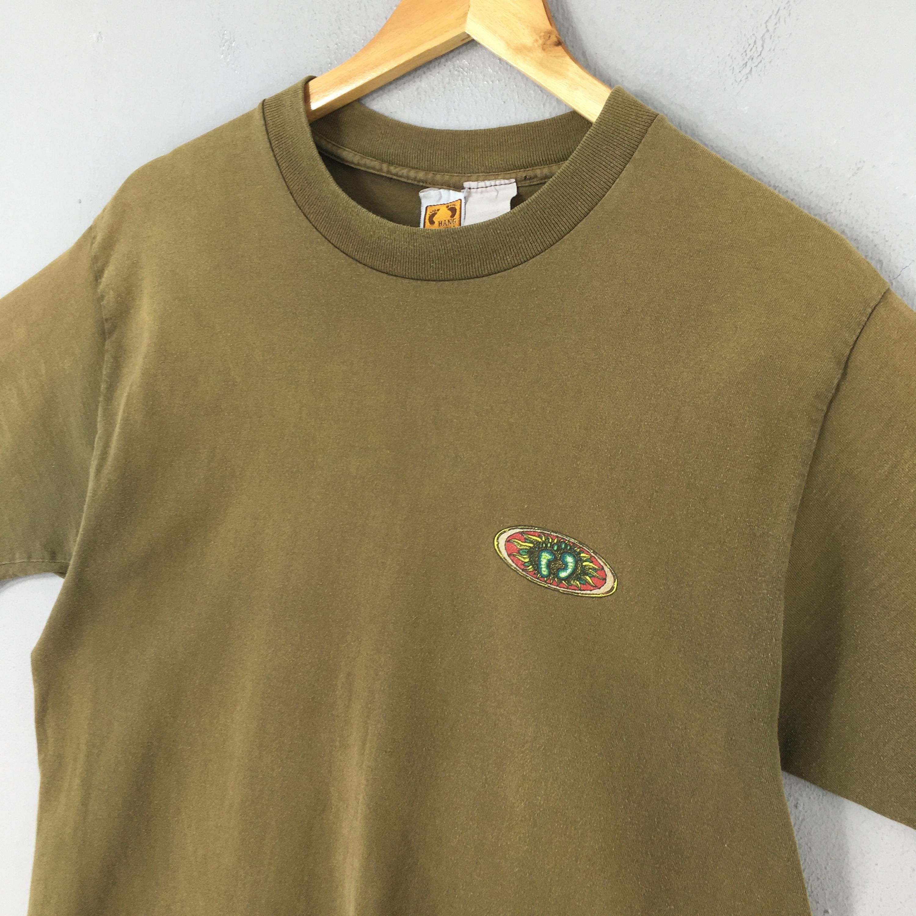 Hang Ten Vintage 90s Hang Ten Surfing Footprint T shirt Large Size US L / EU 52-54 / 3 - 6 Thumbnail