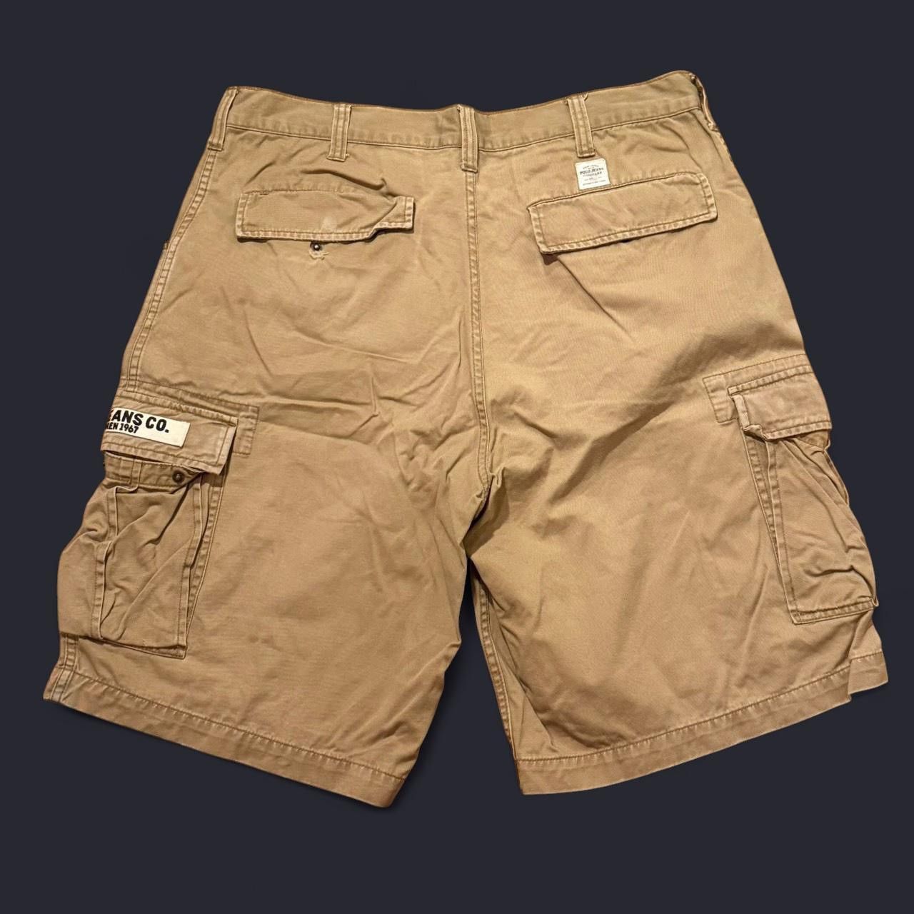 Polo Ralph Lauren × Vintage Vintage 1990s Polo Ralph Lauren Cargo Shorts Size US 38 / EU 54 - 2 Thumbnail