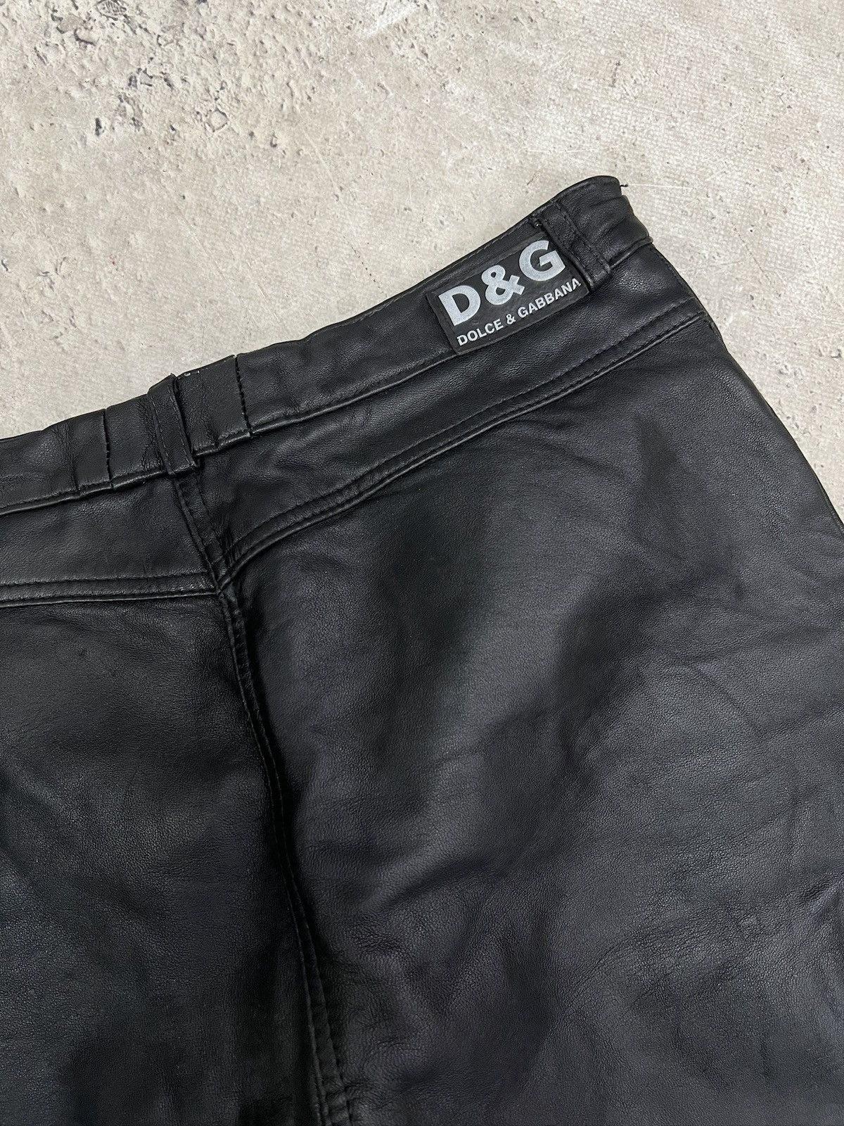 Dolce & Gabbana Dolce Gabbana archive leather pants avant garde y2k Size US 32 / EU 48 - 7 Thumbnail