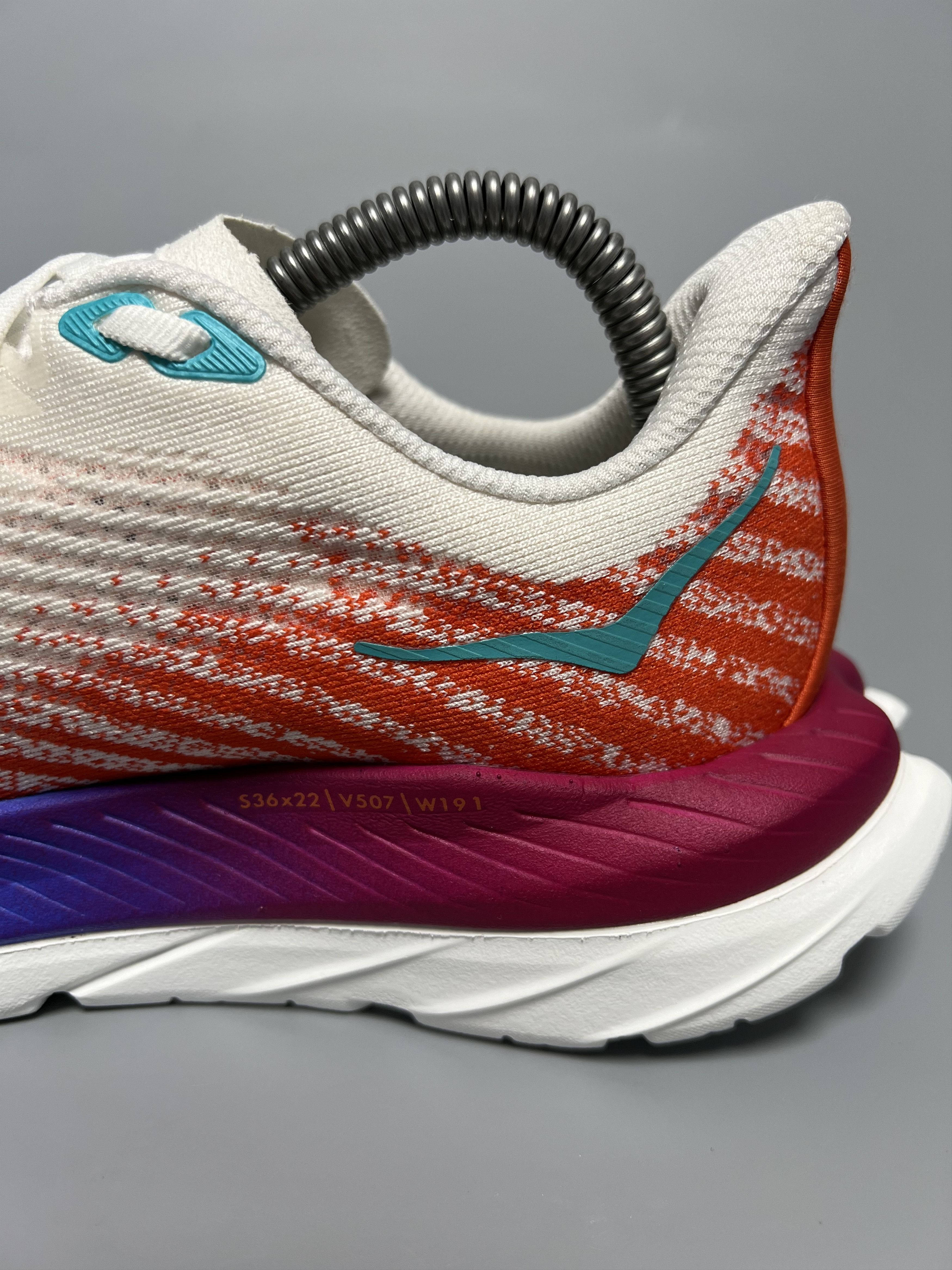 Hoka 7B Sample Hoka One One Mach 5 Running Shoes Walking Gym Size US 7 / IT 37 - 10 Thumbnail