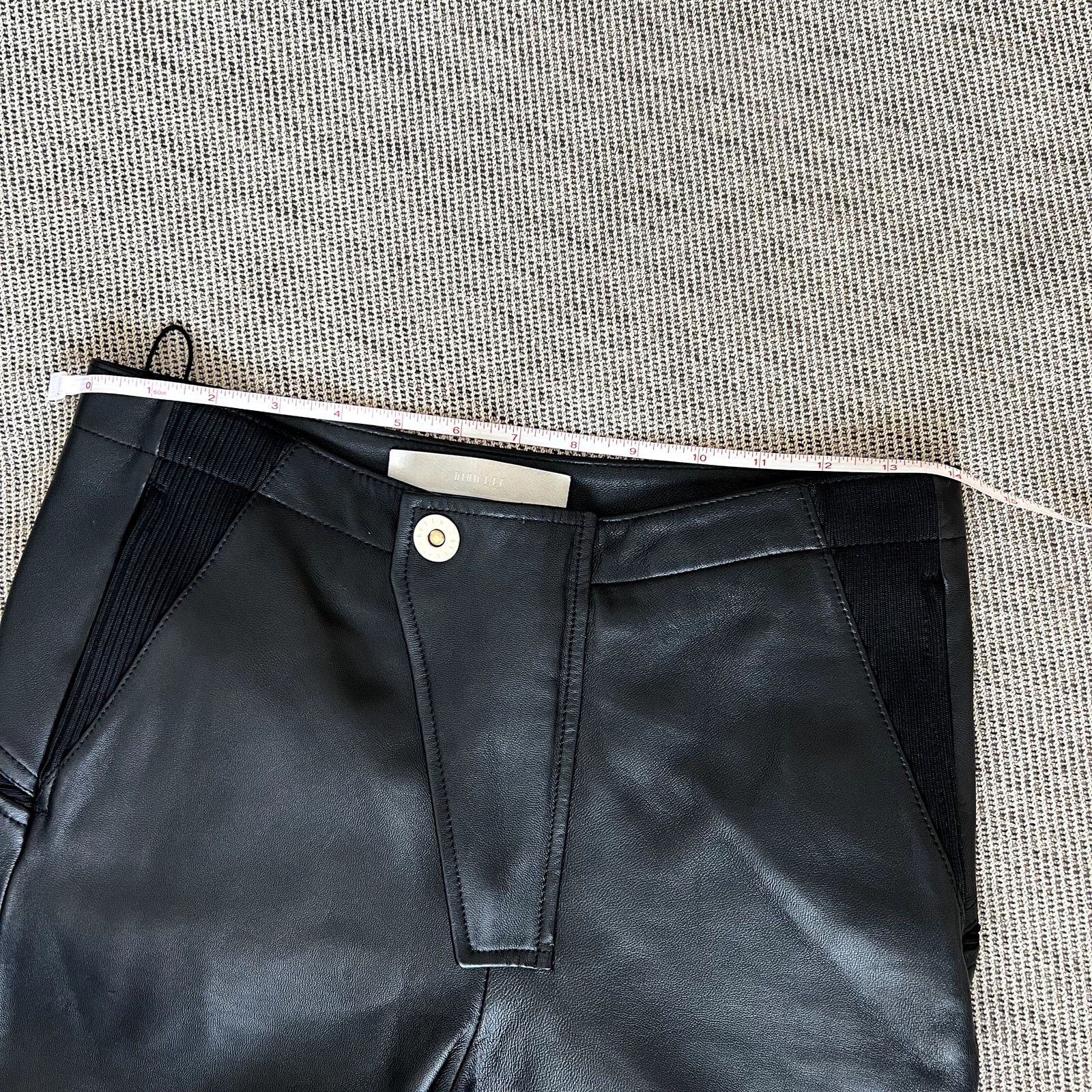 Dion Lee Dion Lee leather panelled flared pants black size XS 2 Size 24" / US 00 / IT 34 - 11 Thumbnail