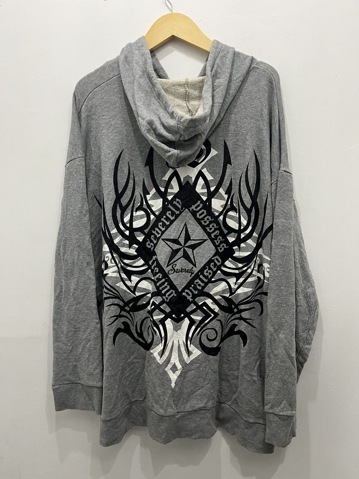 Tribal Streetwear Vtg Y2K Tribal Severely Affliction Style Sweatshirts Hoodie Size US XXL / EU 58 / 5 - 9 Thumbnail