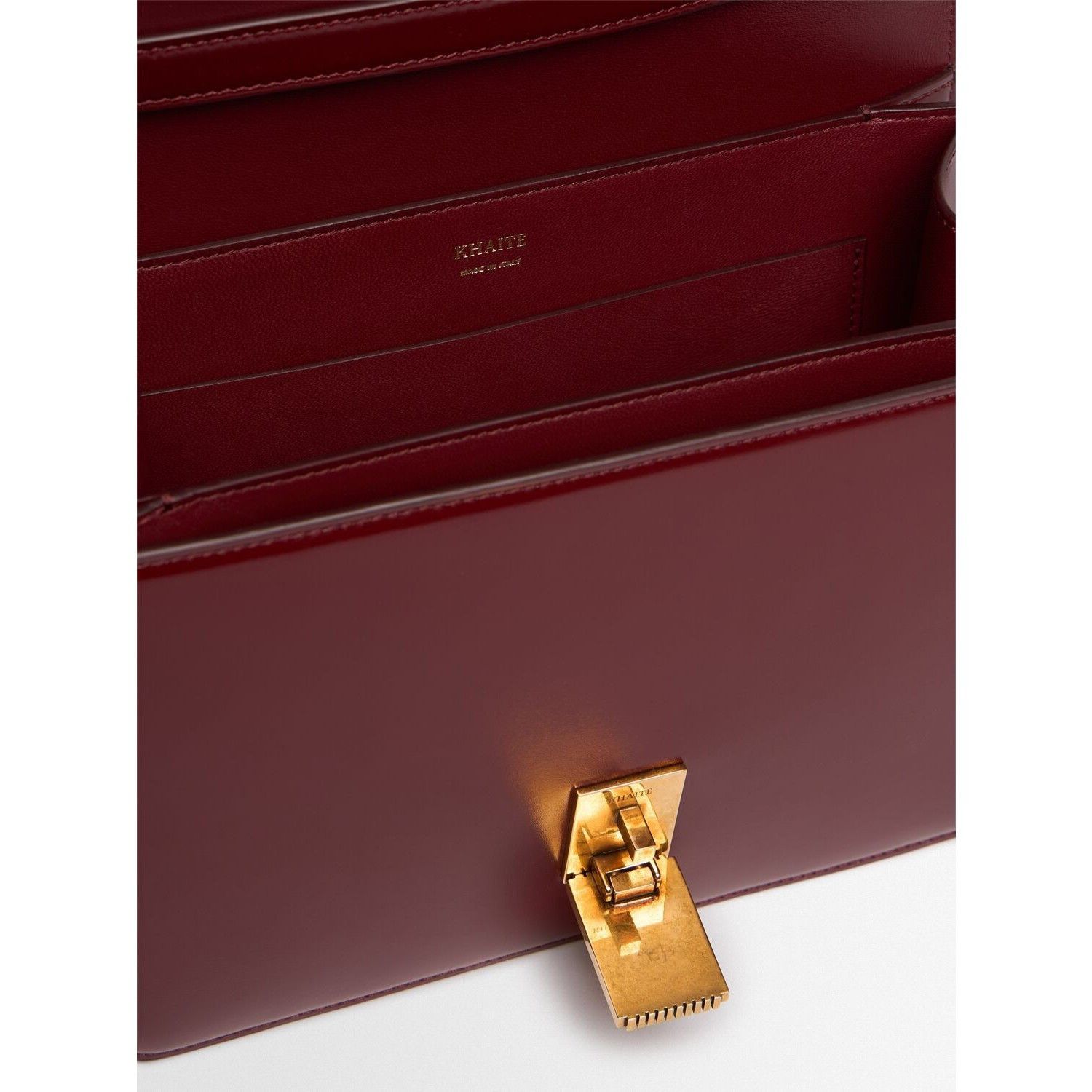 KHAITE KHAITE Blake Oxblood Crossbody Bag New & Authentic Size ONE SIZE - 4 Thumbnail