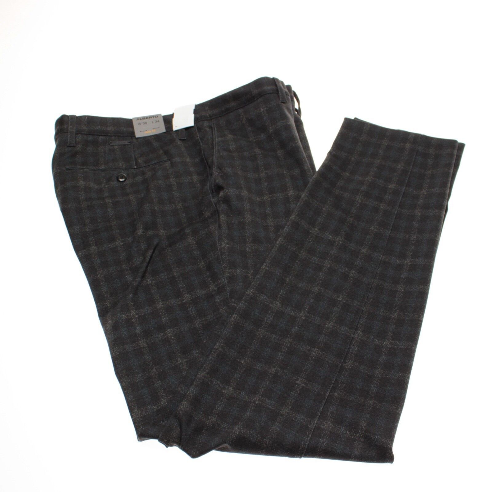 Alberto ALBERTO New with tags Dress Pants Size 38 US In Gray Size US 38 / EU 54 - 2 Thumbnail