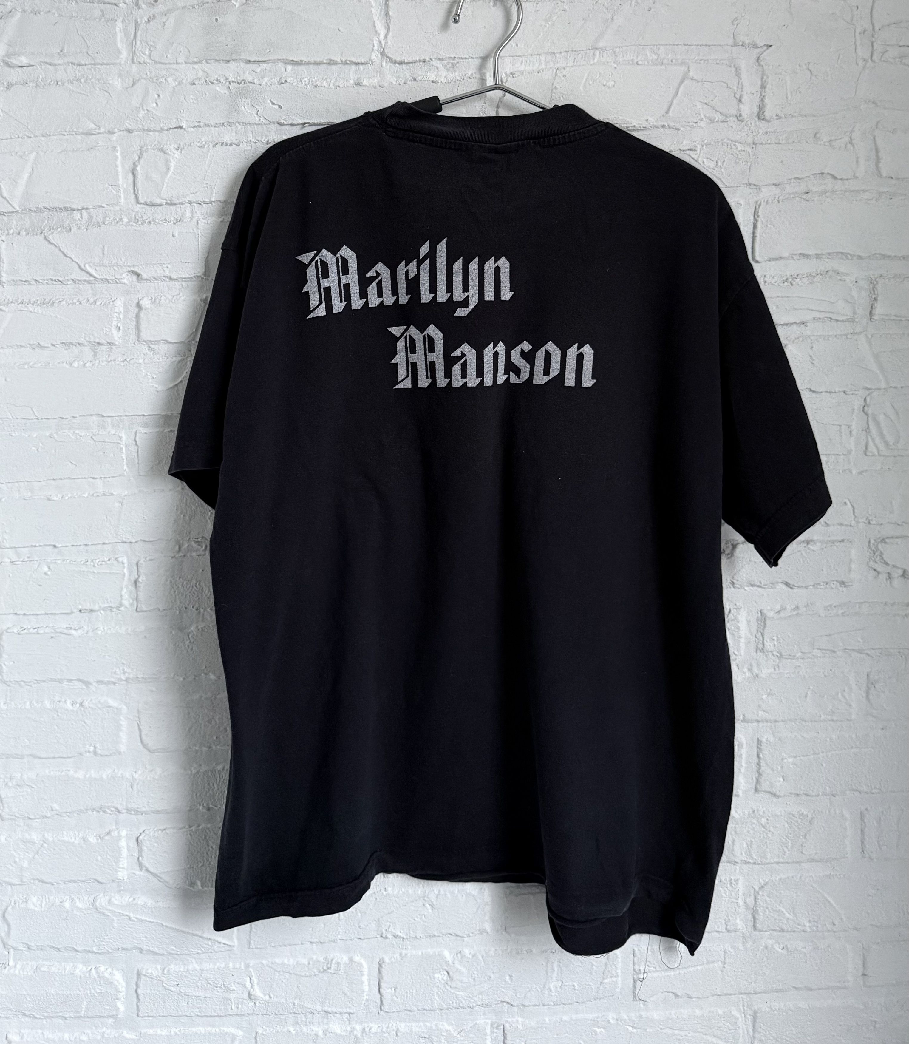 Marilyn Manson Vintage 2000s Marilyn Manson Golden Age of Grotesque tee Size US L / EU 52-54 / 3 - 7 Thumbnail