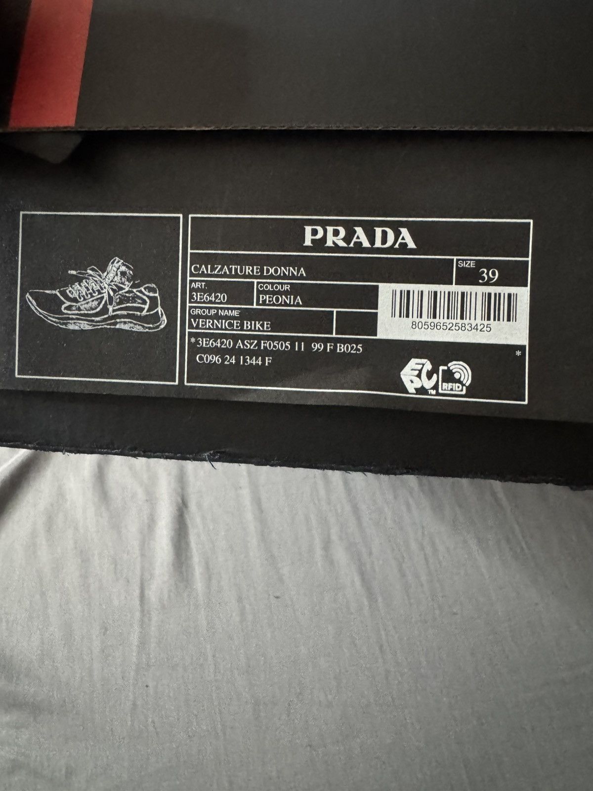 Prada Prada soft rubber cup sneakers Size 39 Size US 8.5 / IT 38.5 - 8 Thumbnail