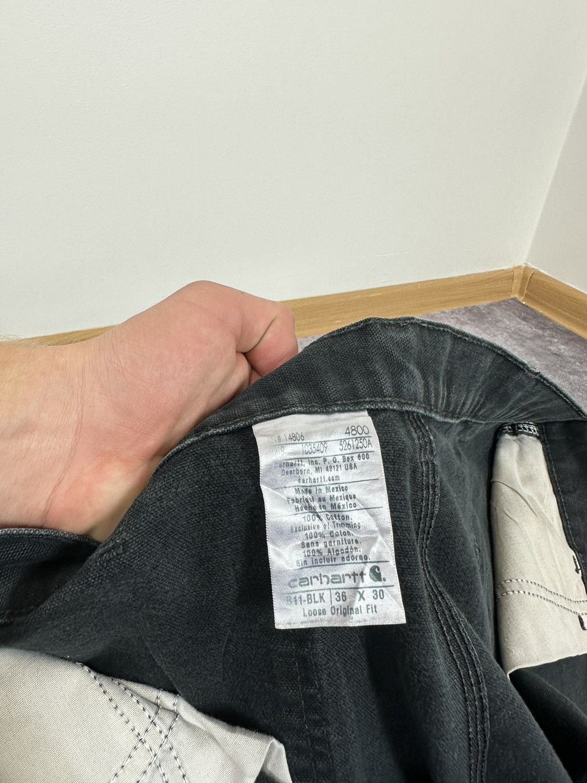 Carhartt Vintage Carhartt Faded Carpenter USA Baggy Opium Work Pants Size US 36 / EU 52 - 14 Thumbnail