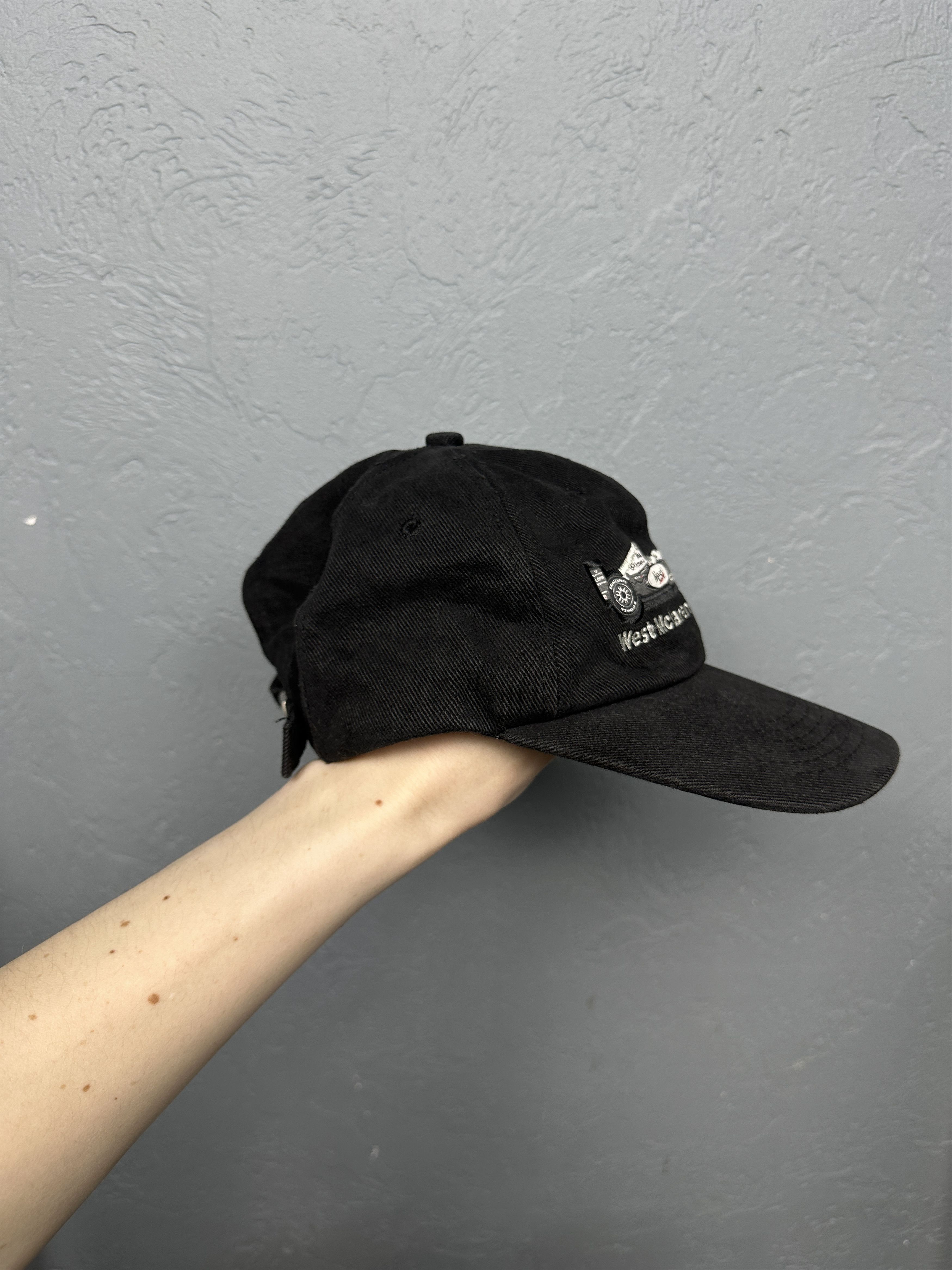 Mercedes-Benz West McLaren Mercedes Formula 1 Vintage Cap Hat Embroidered Size ONE SIZE - 6 Thumbnail