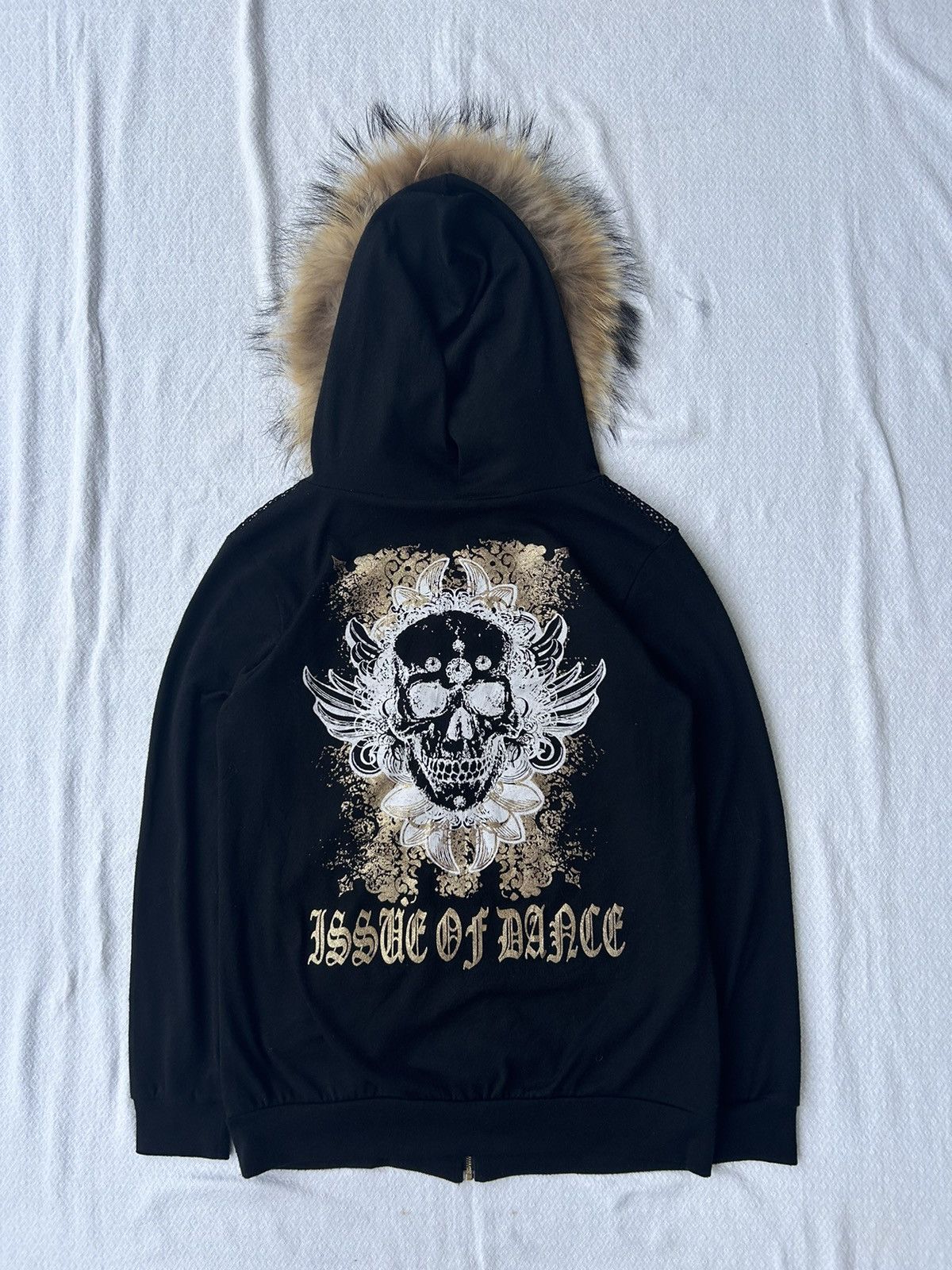 Beauty Beast Fur hoodie skull zip style Ifsixwasnine lgb Size US M / EU 48-50 / 2 - 1 Thumbnail