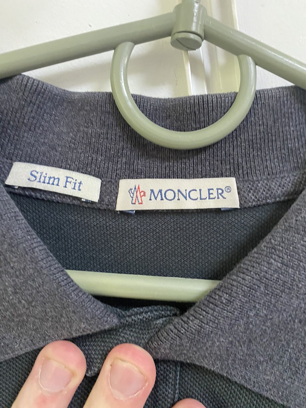 Moncler MONCLER long sleeve polo Size US XL / EU 56 / 4 - 5 Thumbnail