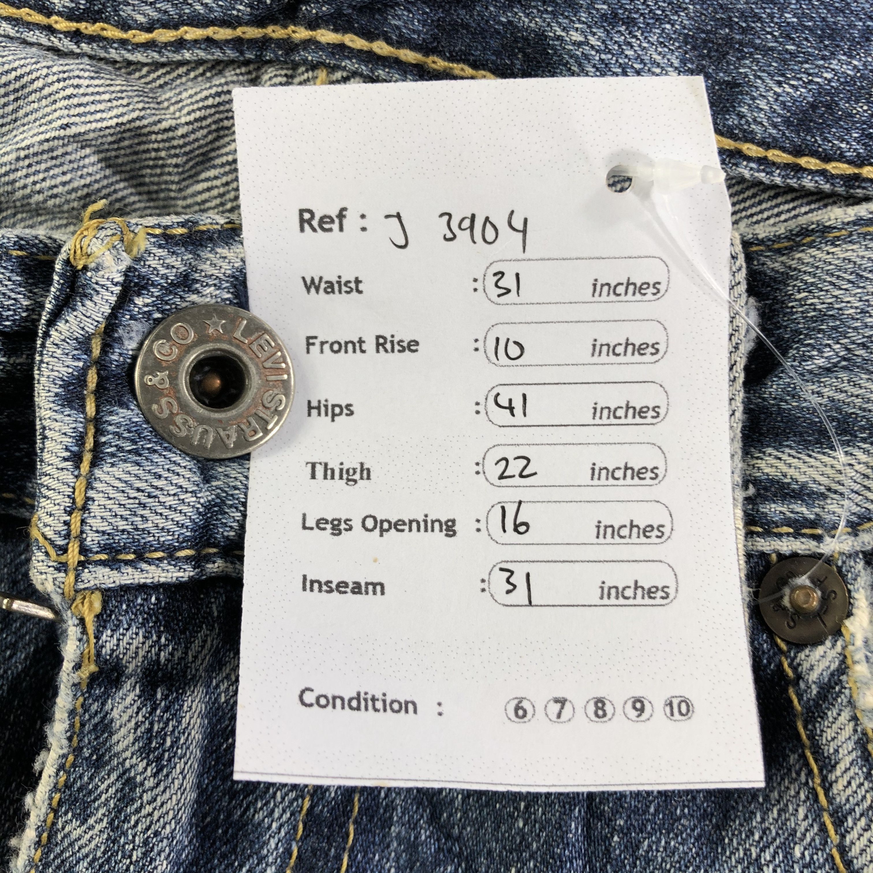 Levi's Vintage 90s Levis 502 Jeans-J3904 Size US 31 - 12 Thumbnail