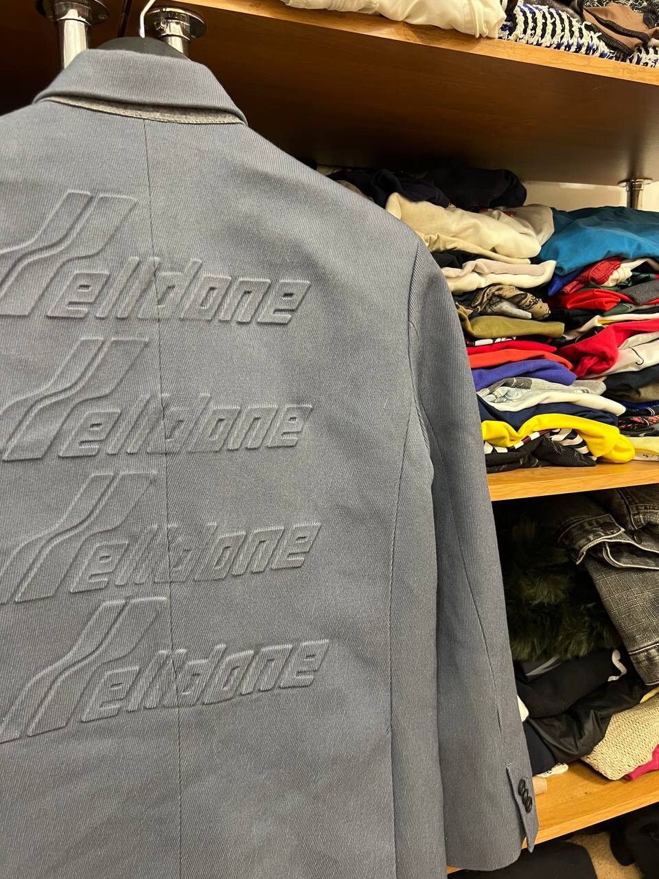 WE11DONE We11done Double Breasted Sky Blue South Korean Brand blazer Size 38L - 4 Thumbnail