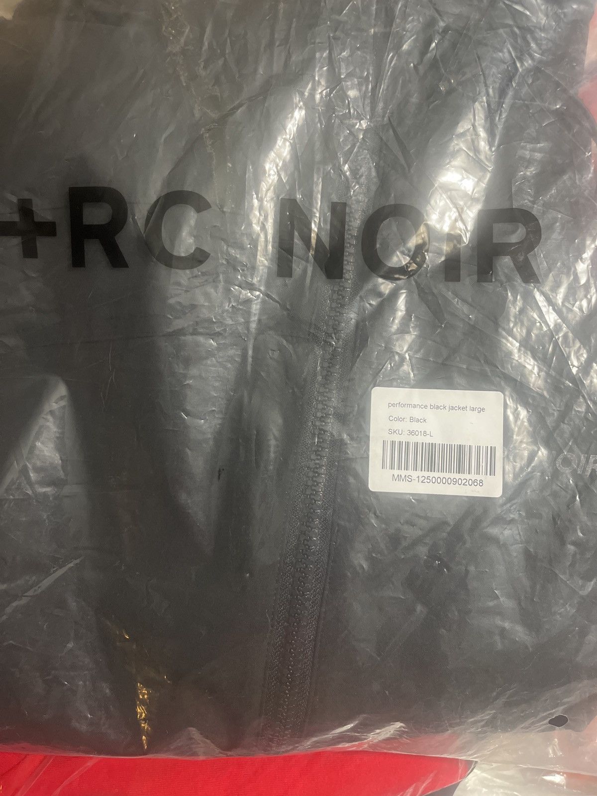 M+Rc Noir M+Rc Noir Black Performance Jacket Large | Grailed