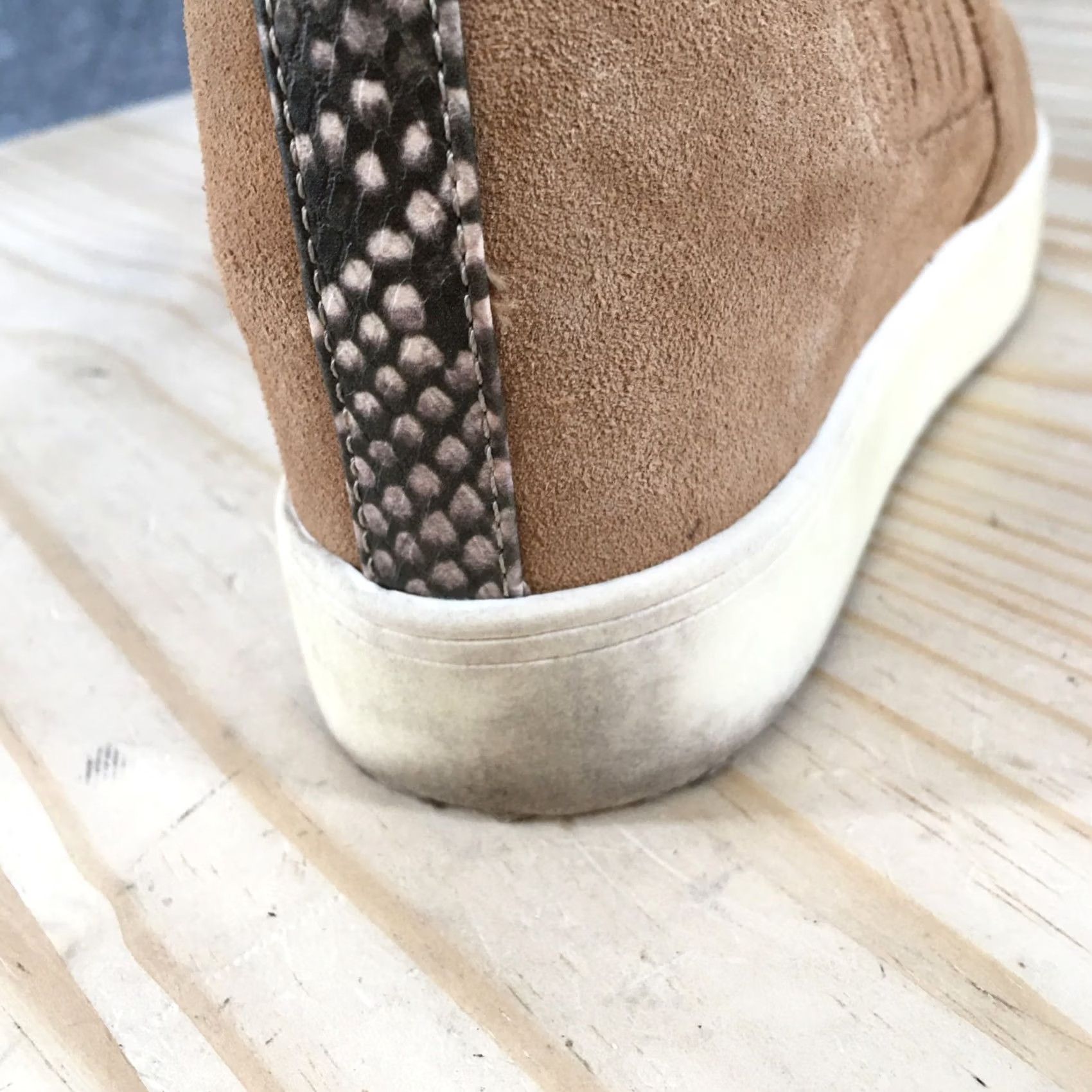 Dolce Vita Dolce Vita Boots Women Chelsea Leather Pull On Hidden Wedge Casual Brown 8.5 M Shoe Size US 9 / IT 39 - 4 Thumbnail